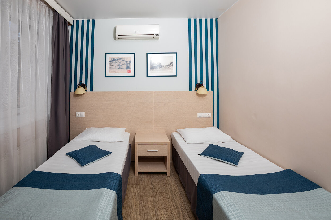 Стандартный двухместный номер с 1 кроватью или 2 отдельными кроватями