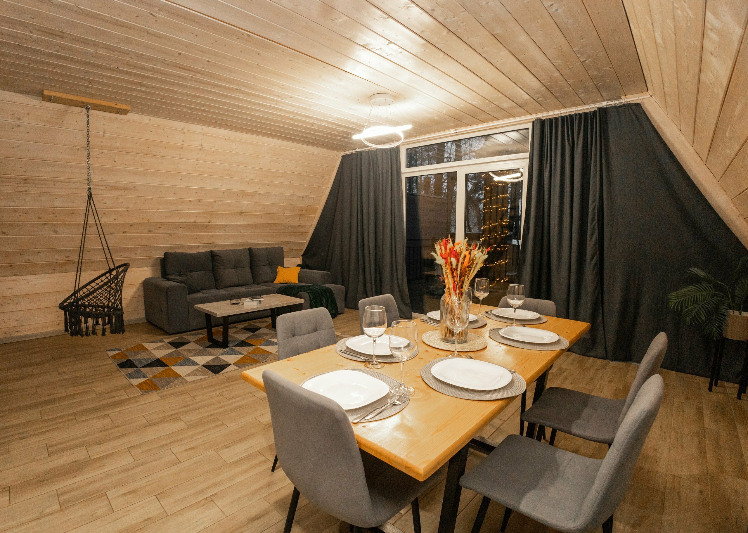 Коттедж с баней и купелью на 6 персон