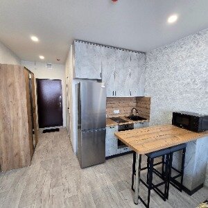 Однокомнатные апартаменты (1 двуспальная кровать)