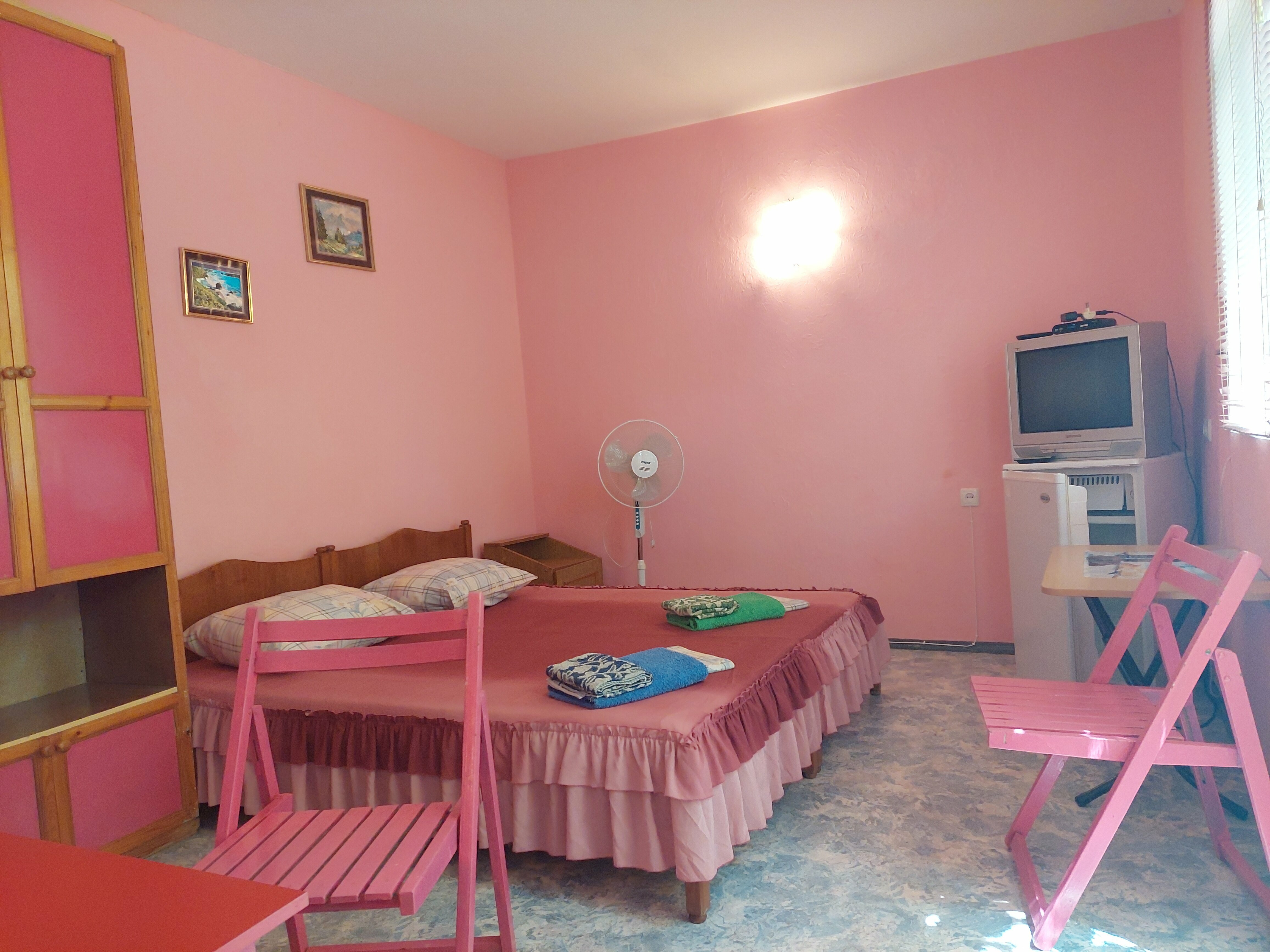 Двухместный номер с 1 кроватью и видом на сад