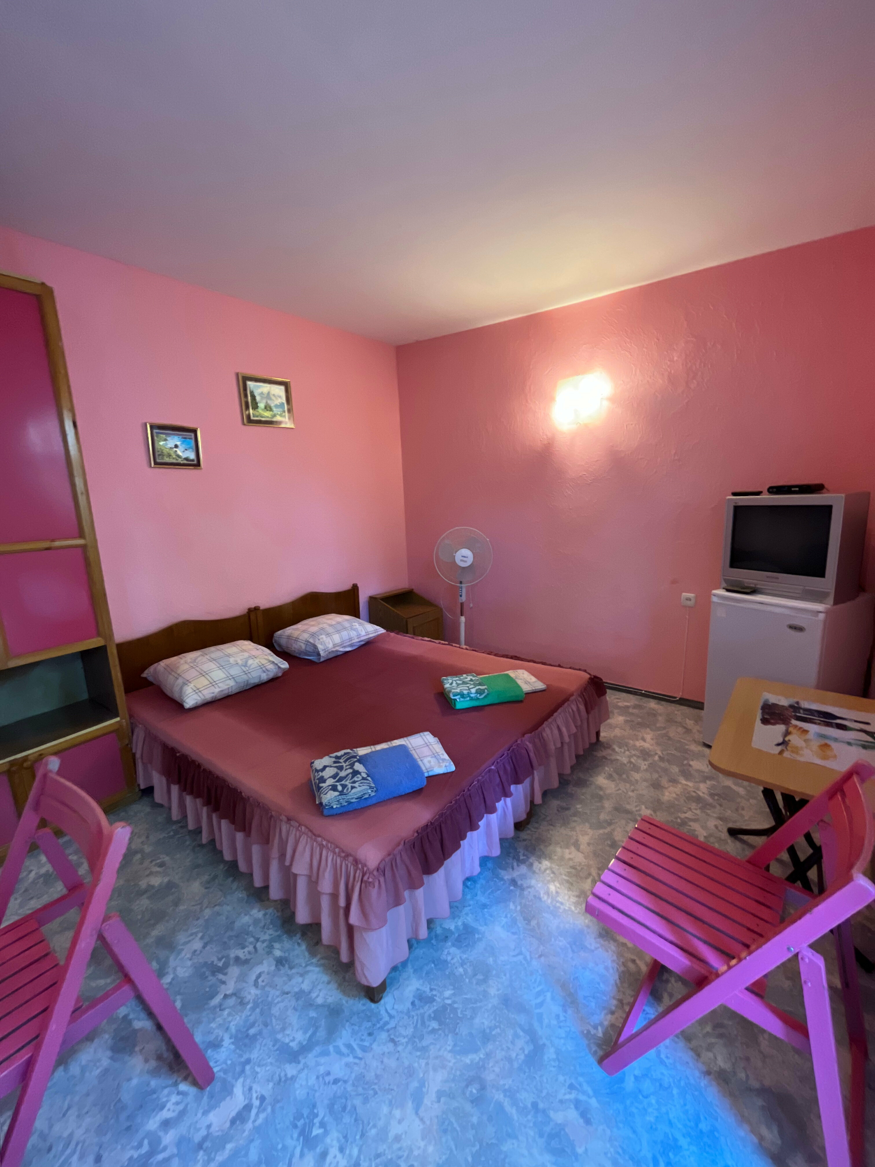 Двухместный номер с 1 кроватью и видом на сад