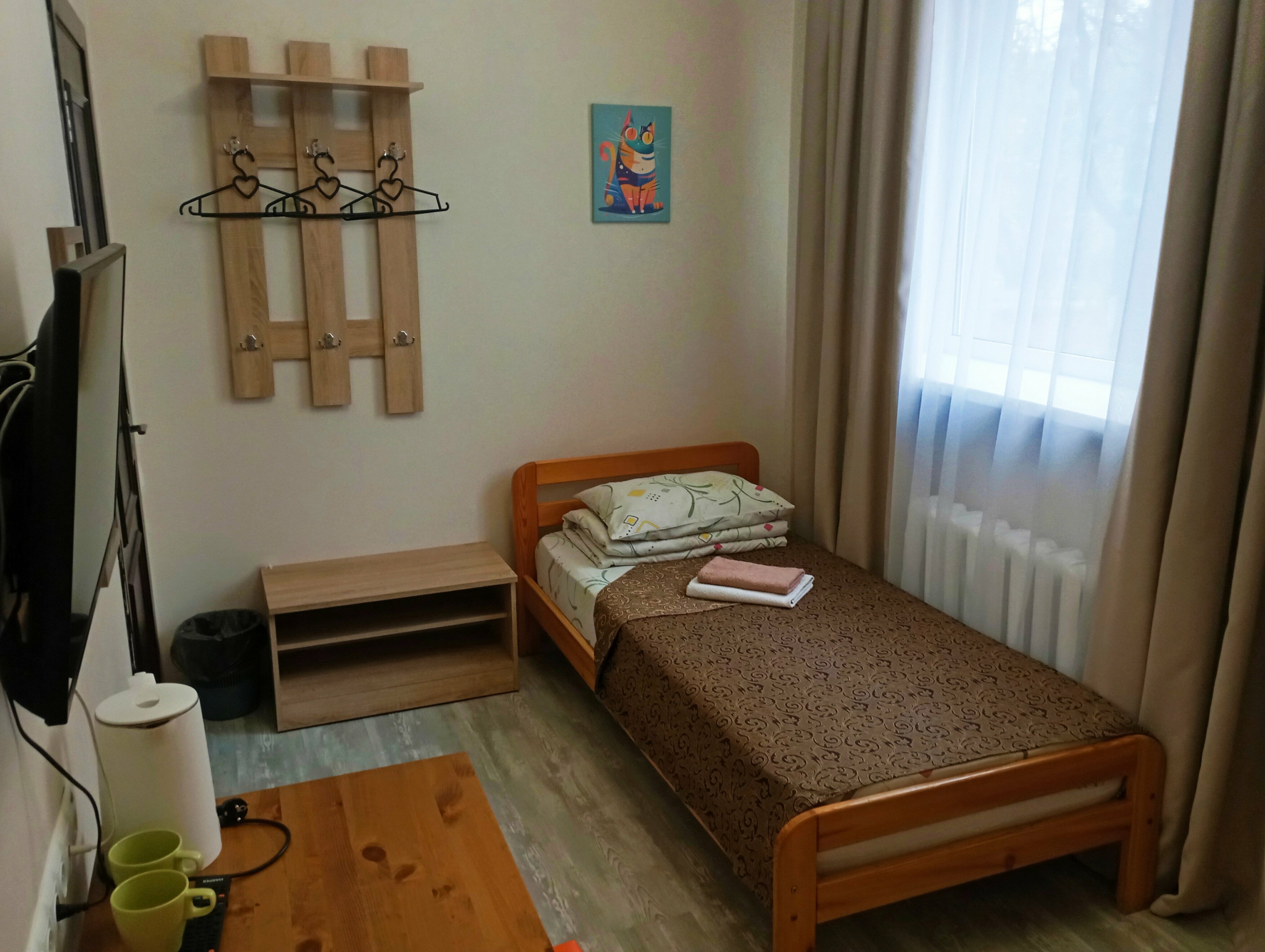 Двухместный номер с 2 отдельными кроватями и душем