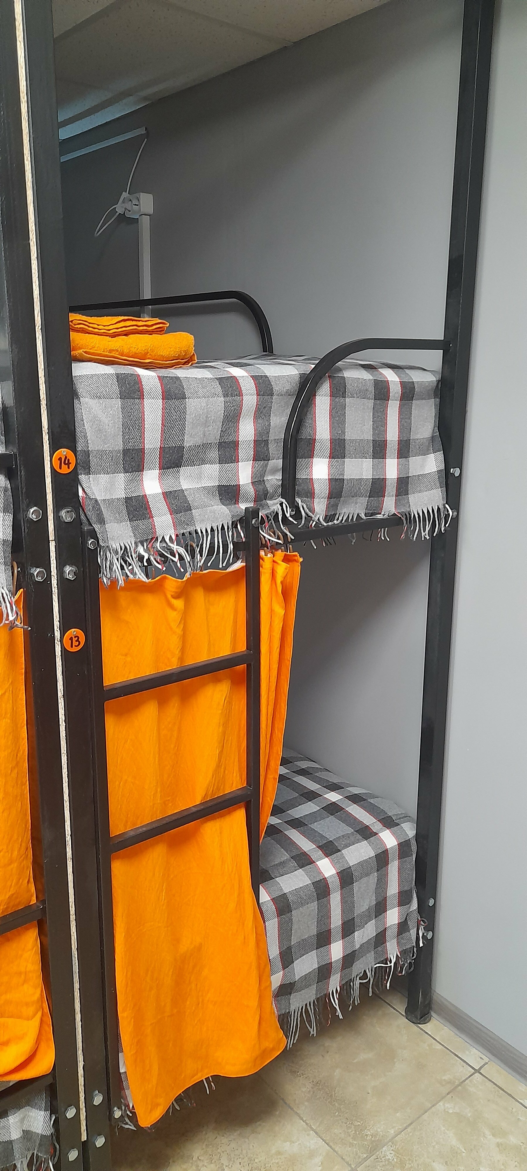 Комната №1 на 6 Гостей Койко-место 1 Ярус