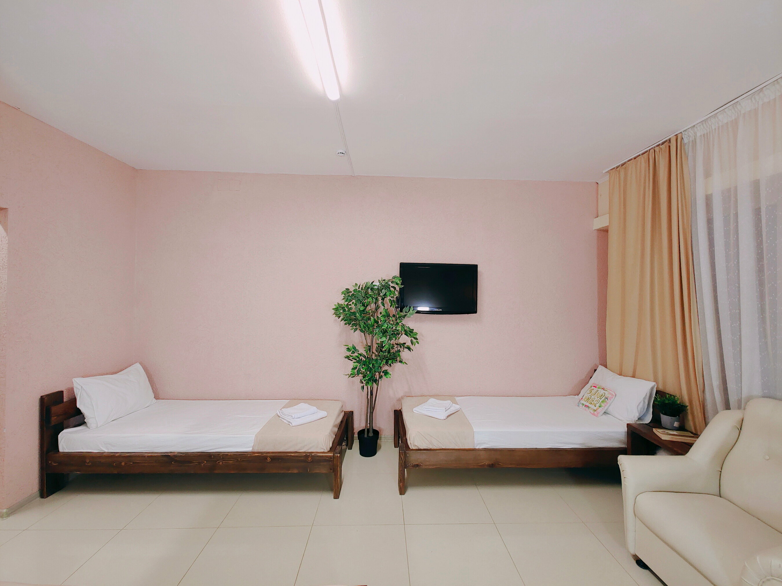 6ти местная Студия с мини-кухней и балконом