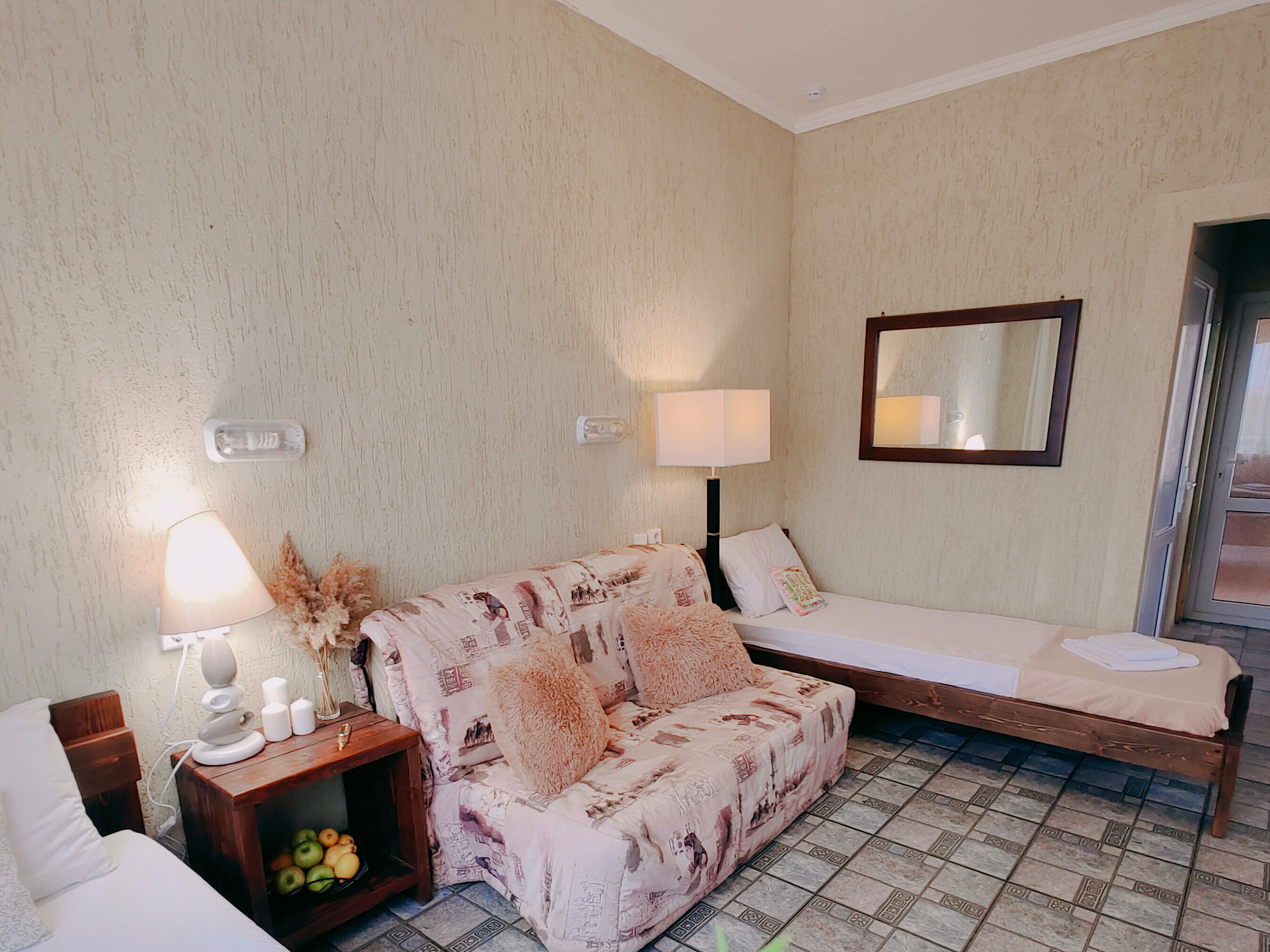 4х местный Комфорт с зоной отдыха на балконе