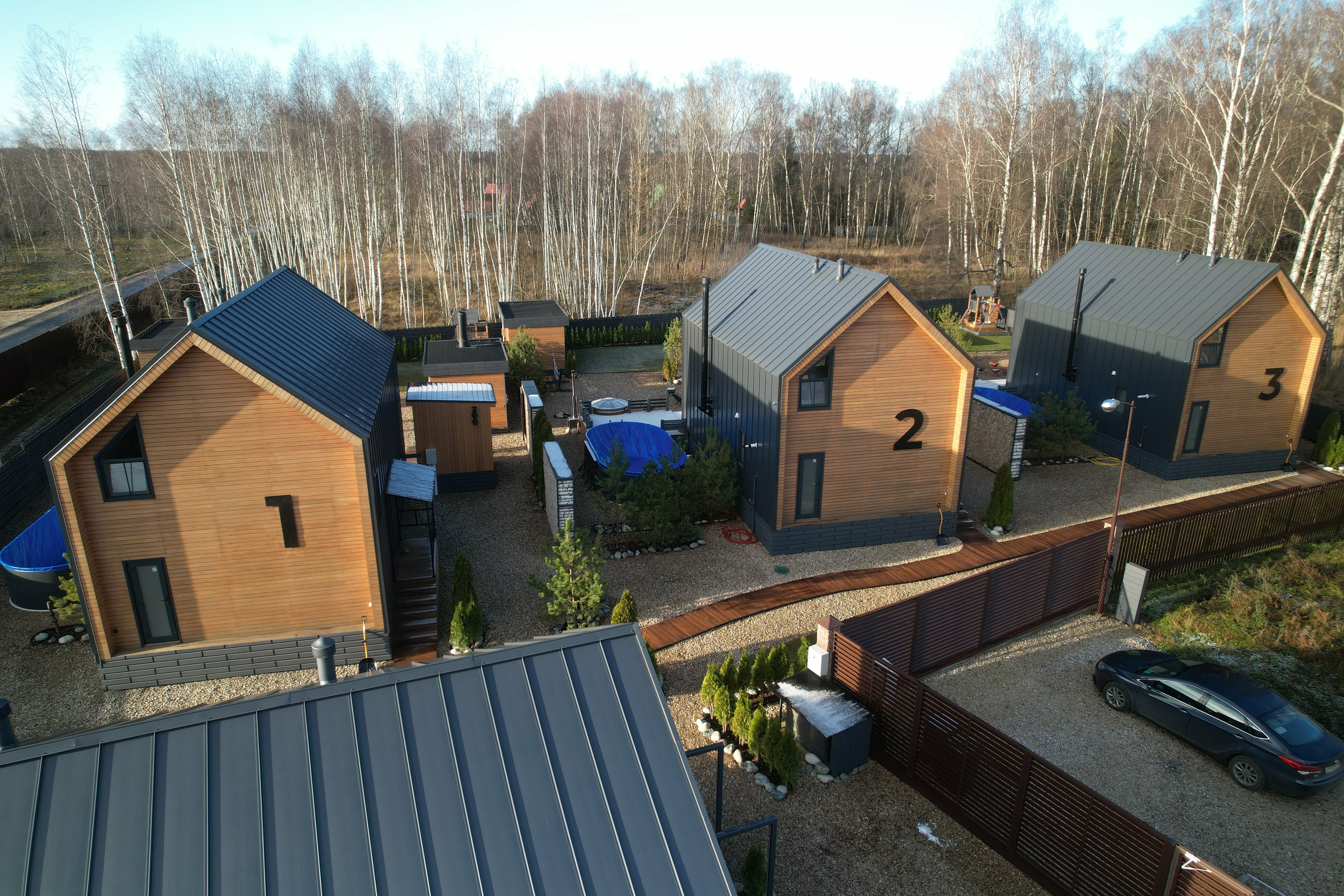 Двухэтажный коттедж "Амбар"