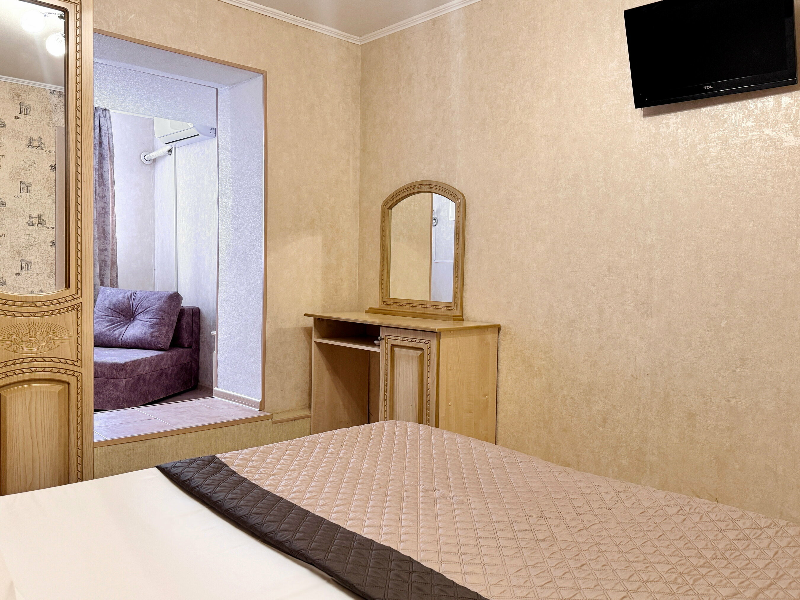 Бюджетный трехместный номер