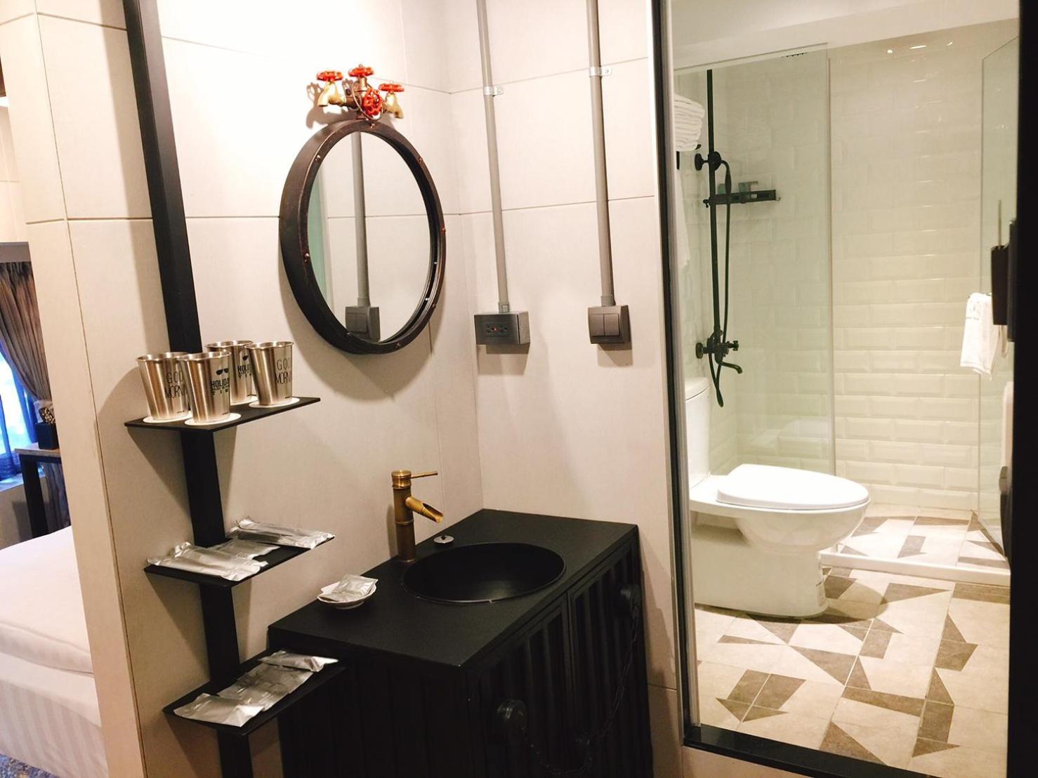 Family Room with Shower