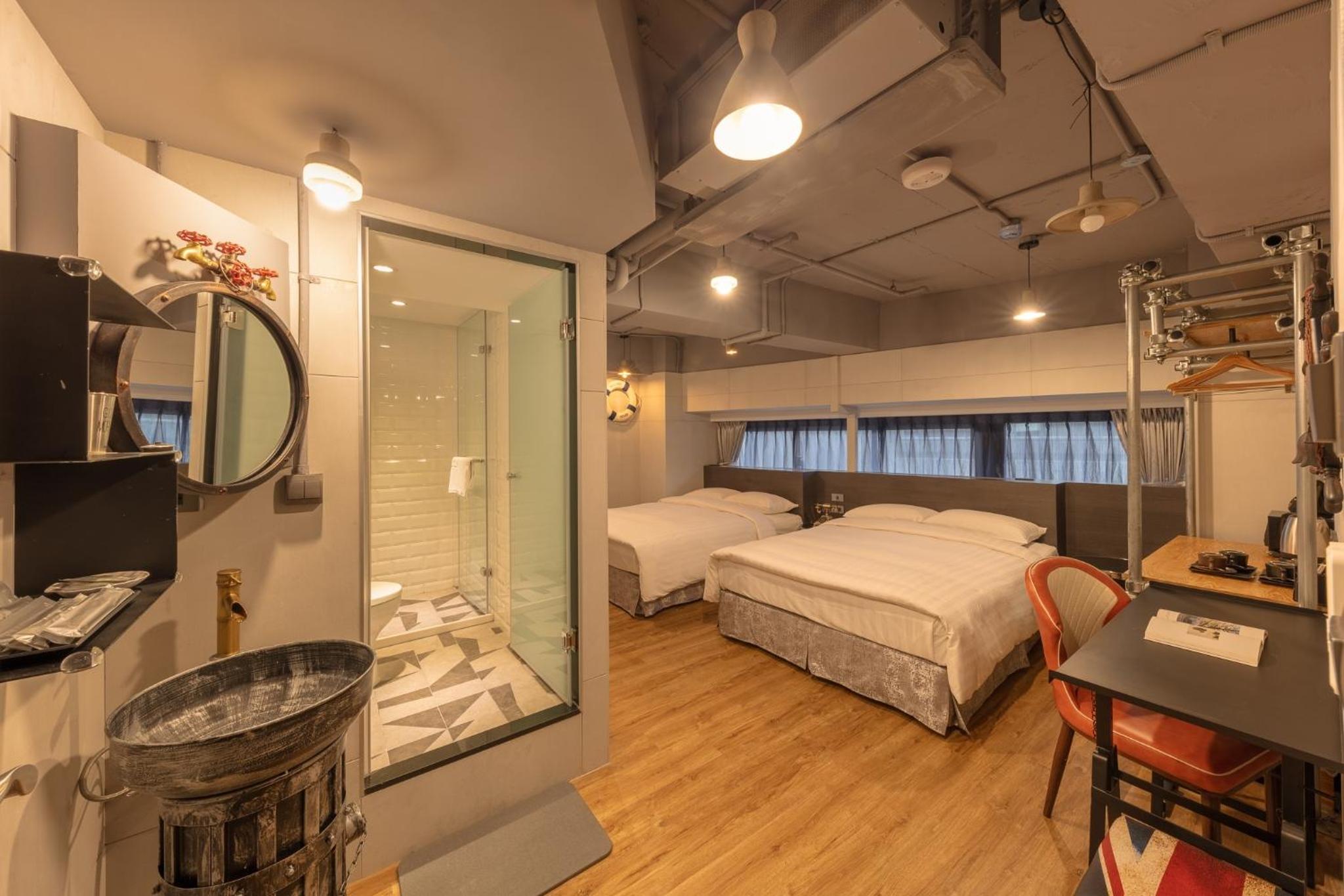 Family Room with Shower