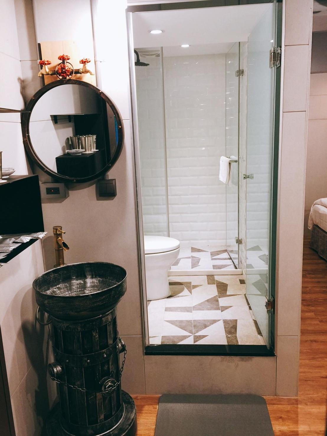 Family Room with Shower