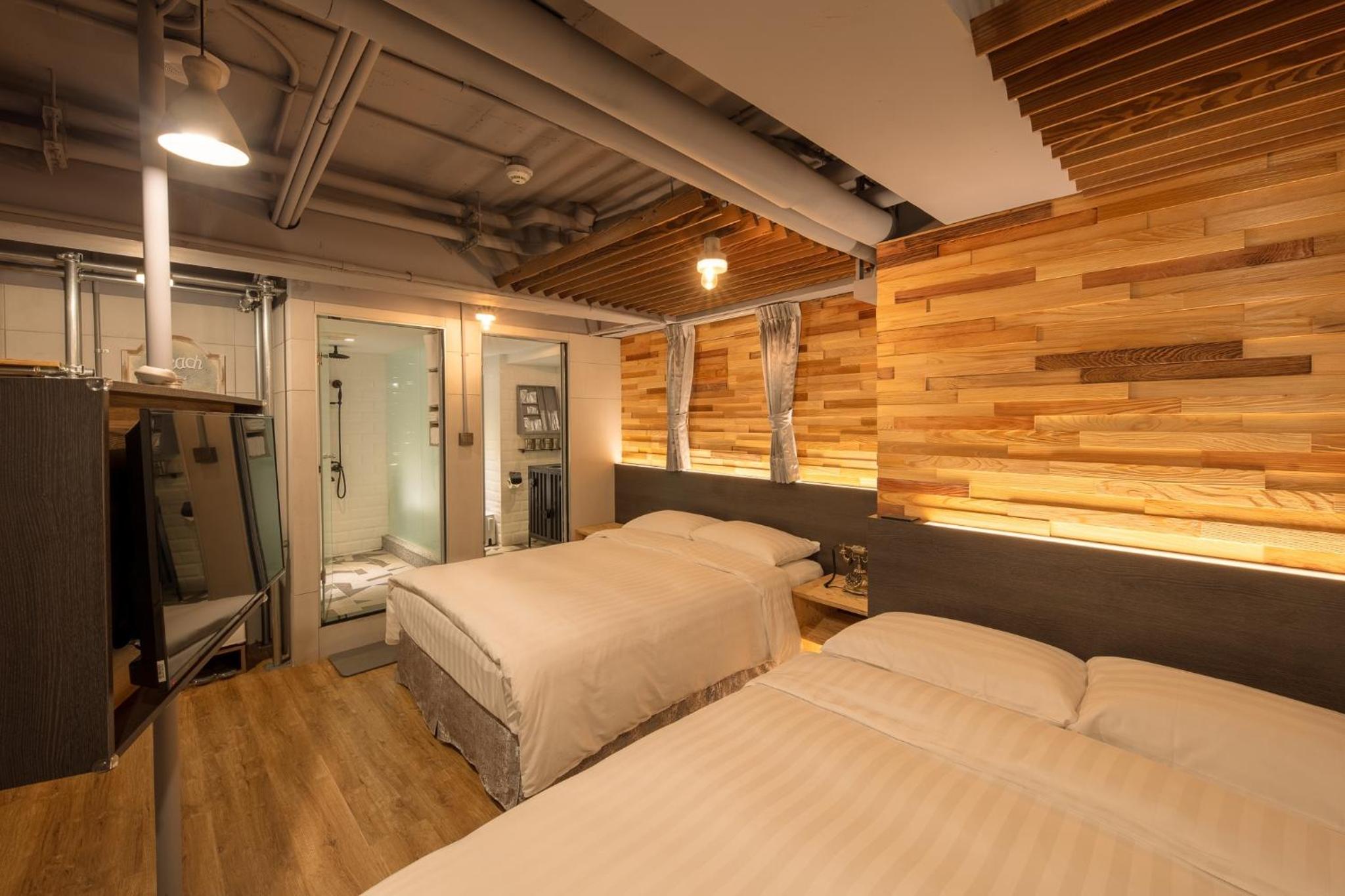 Family Room with Shower