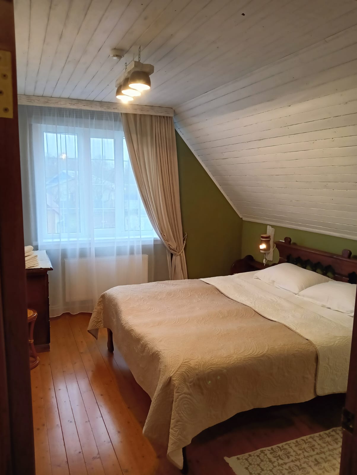 Двухместный номер с 1 кроватью и общей ванной комнатой