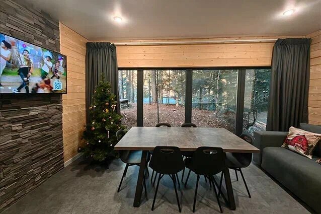 Дом Квадро Макс 15 с банным чаном и террасой на крыше (без посещения бани и бассейна)