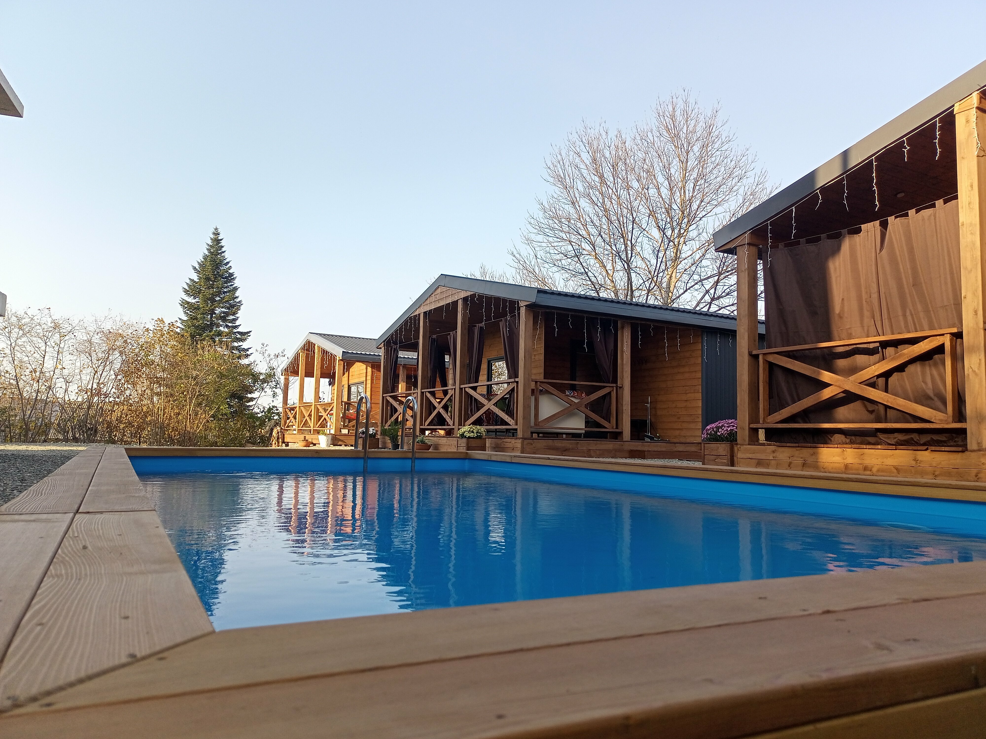 Трехместный номер с террасой