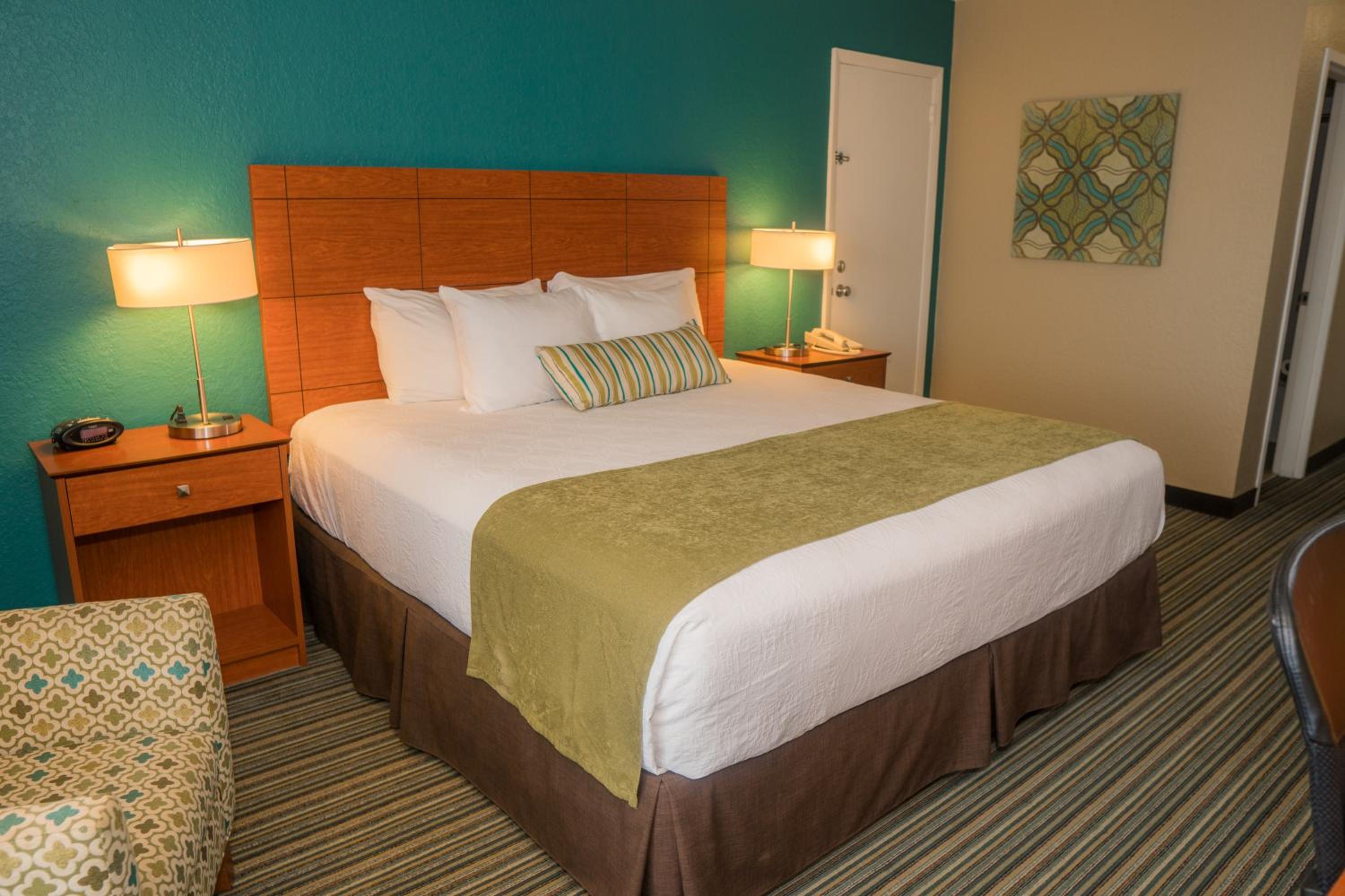 Accessible Deluxe King with Roll-in Shower