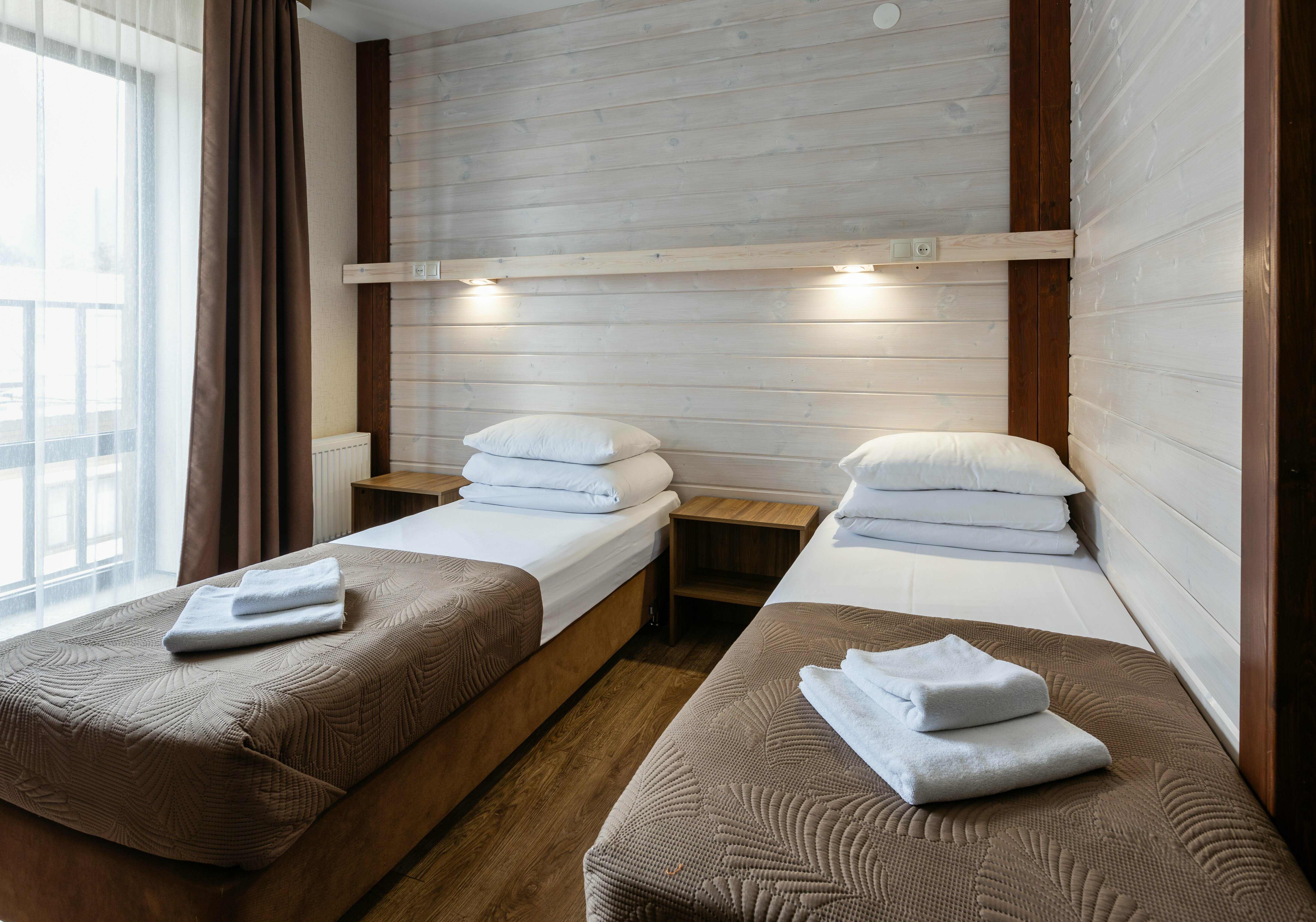 Двухместный номер с 1 кроватью или 2 отдельными кроватями и балконом