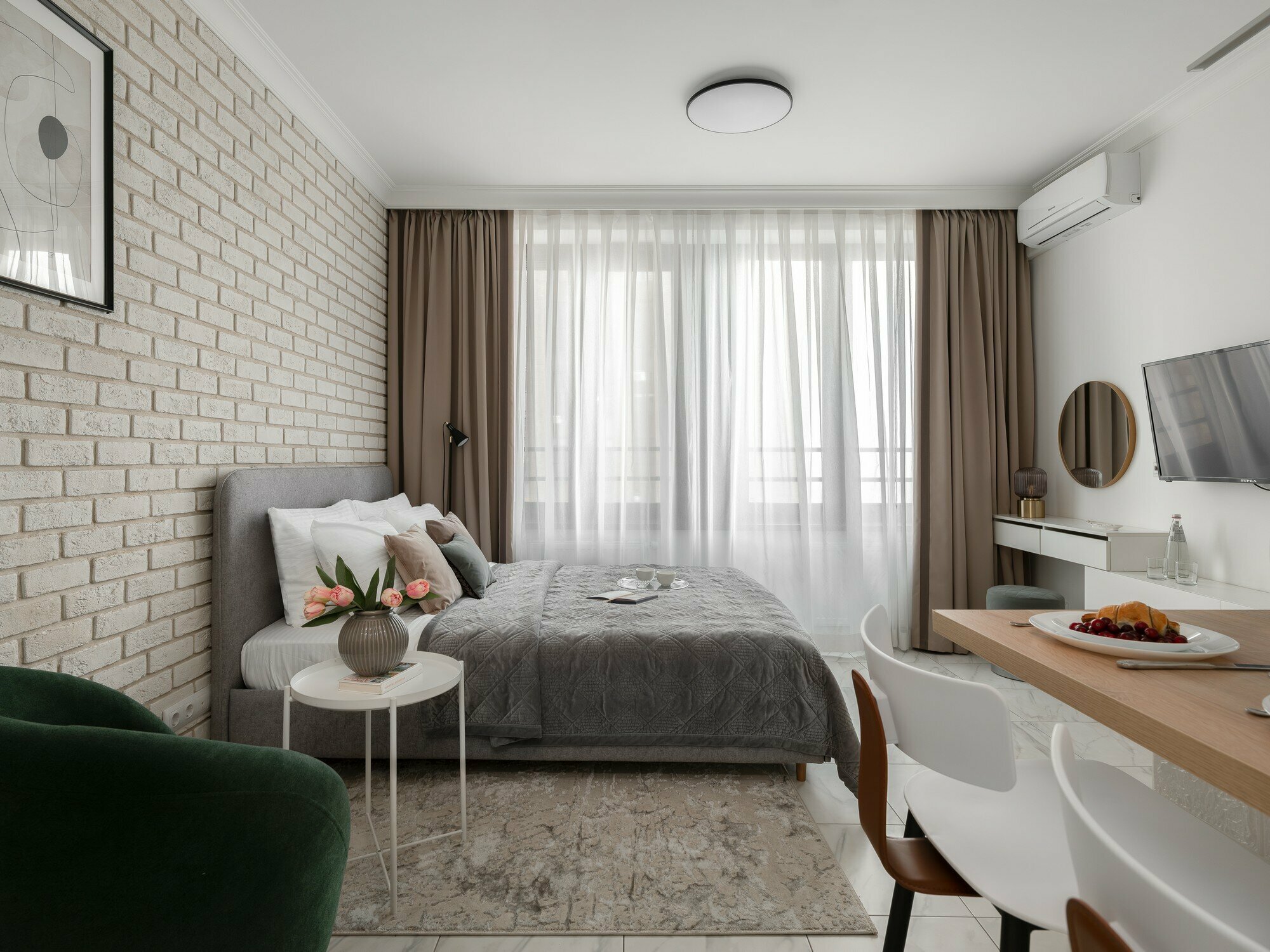 Airis - 3х местные делюкс апартаменты в "Савеловский-Сити" (27 этаж)