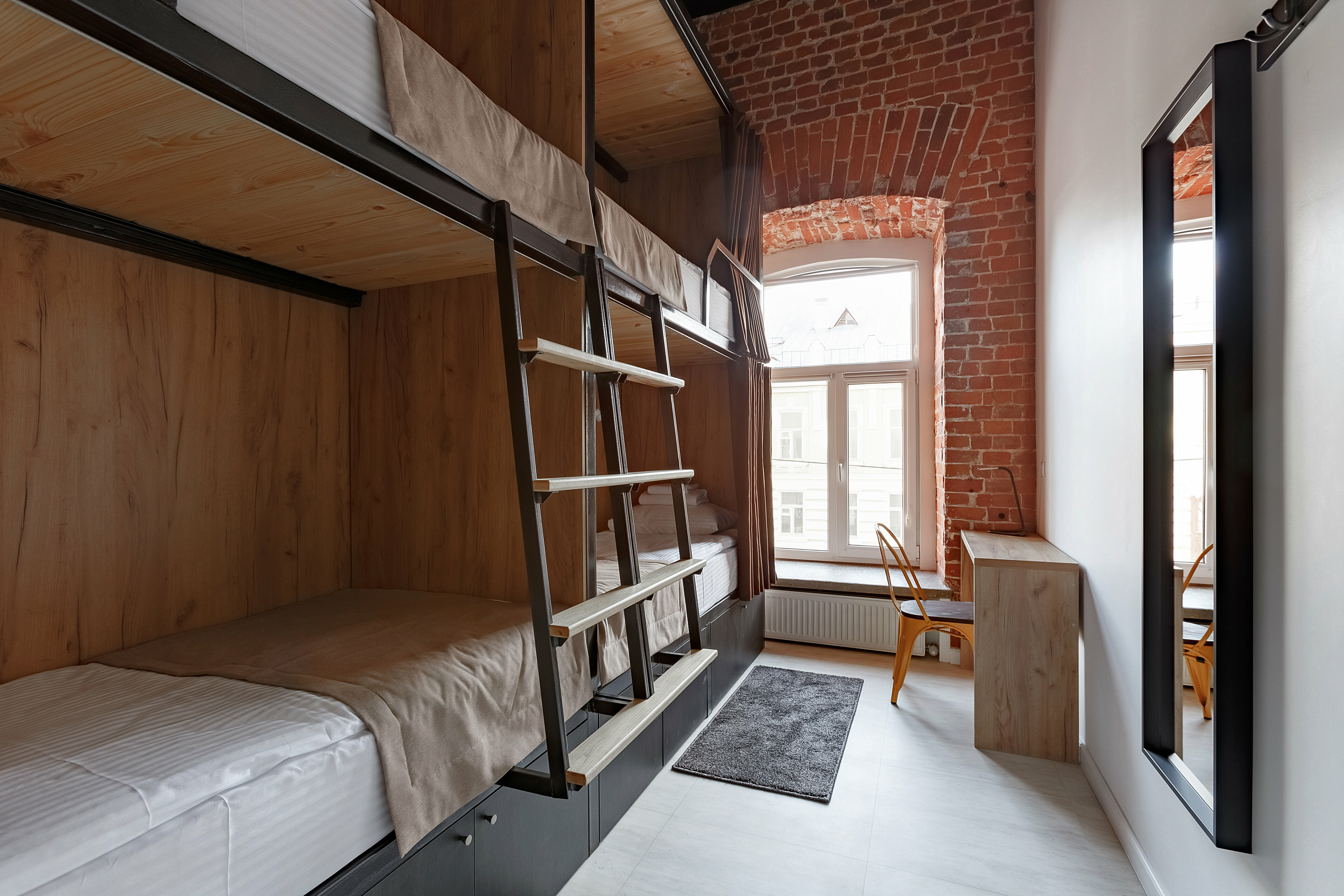 Общий 4-местный номер для мужчин и женщин