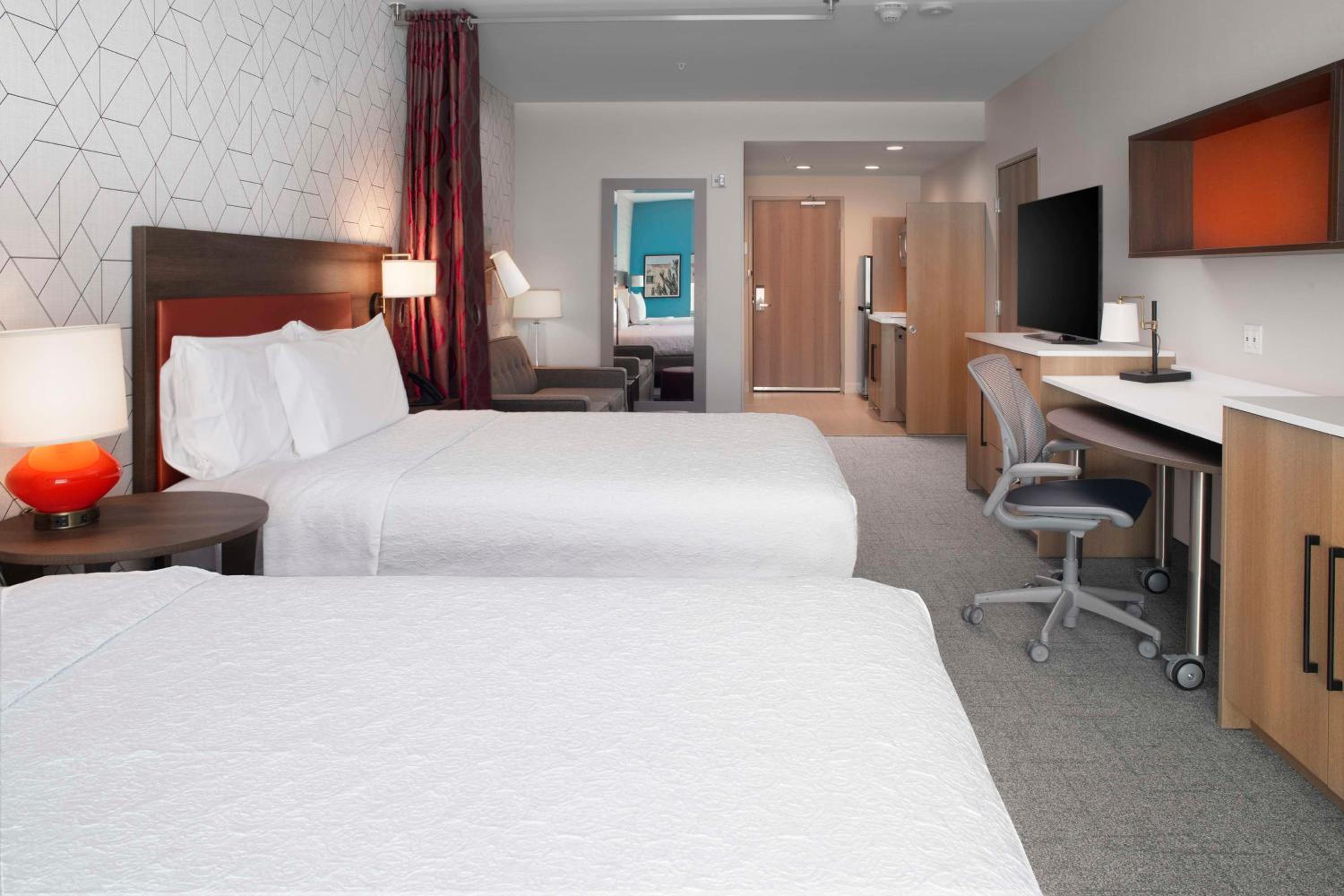 Queen Studio Suite with Two Queen Beds - Hearing Accessible