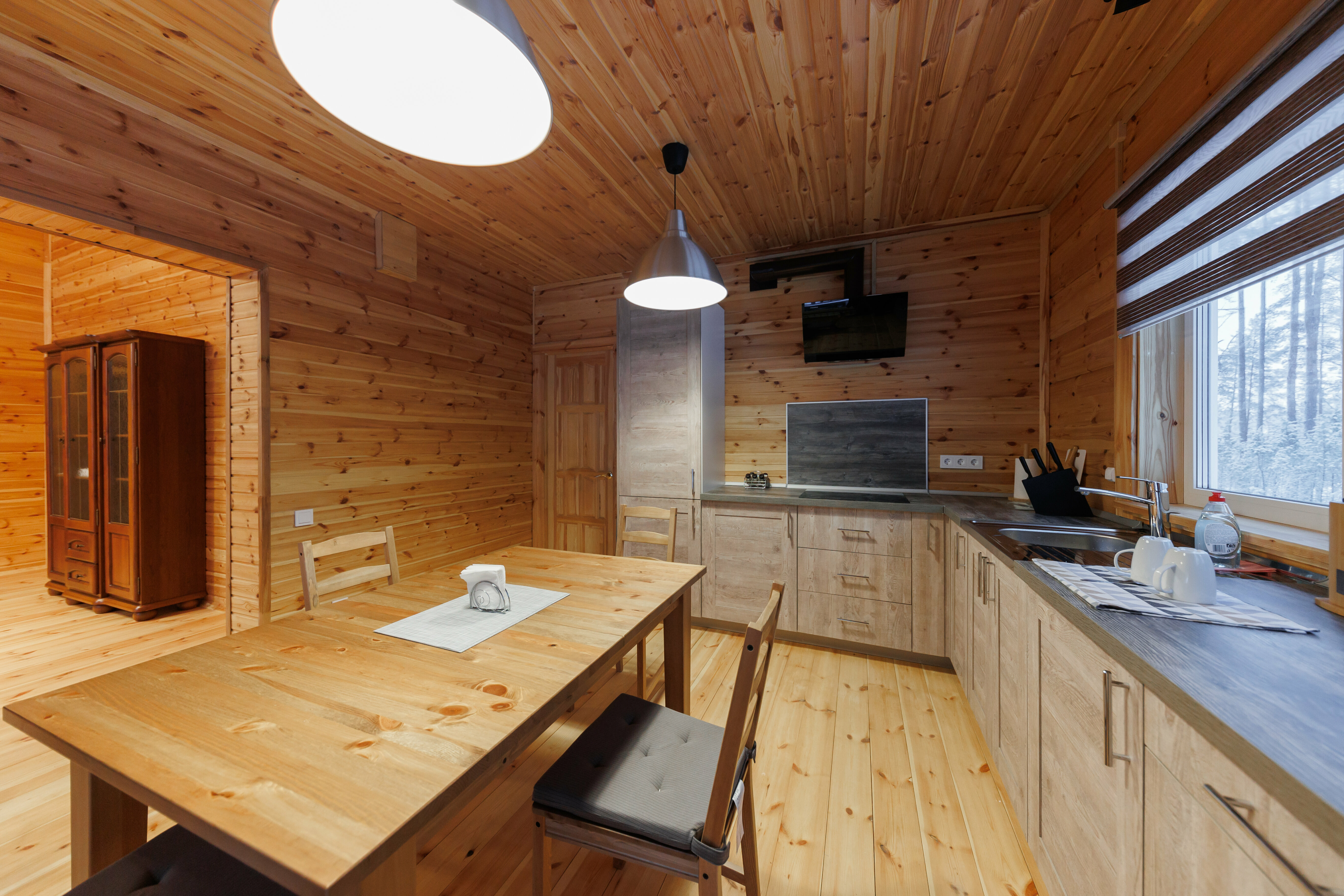 Коттедж с видом на лес