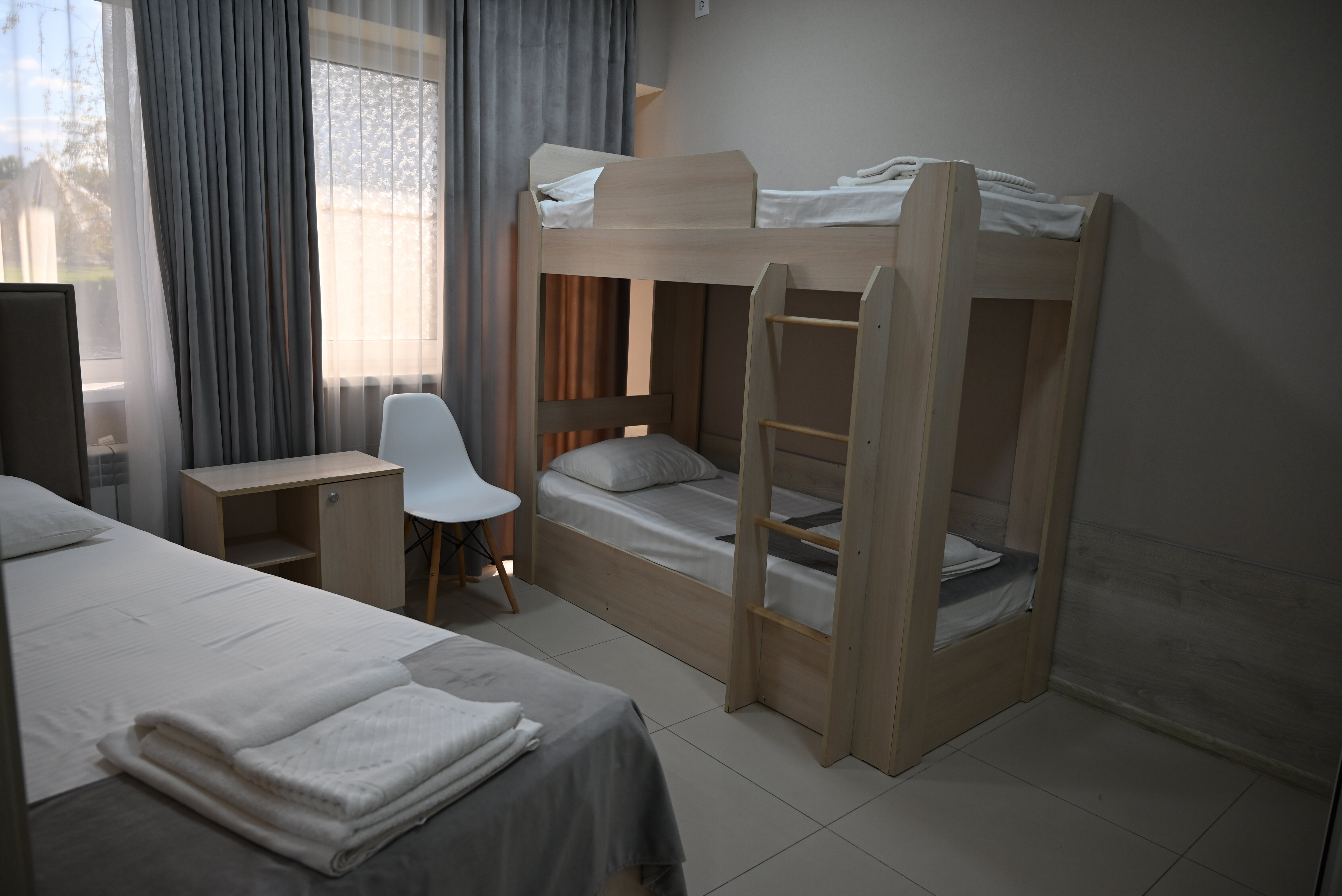 Двухкомнатный эконом пятиместный