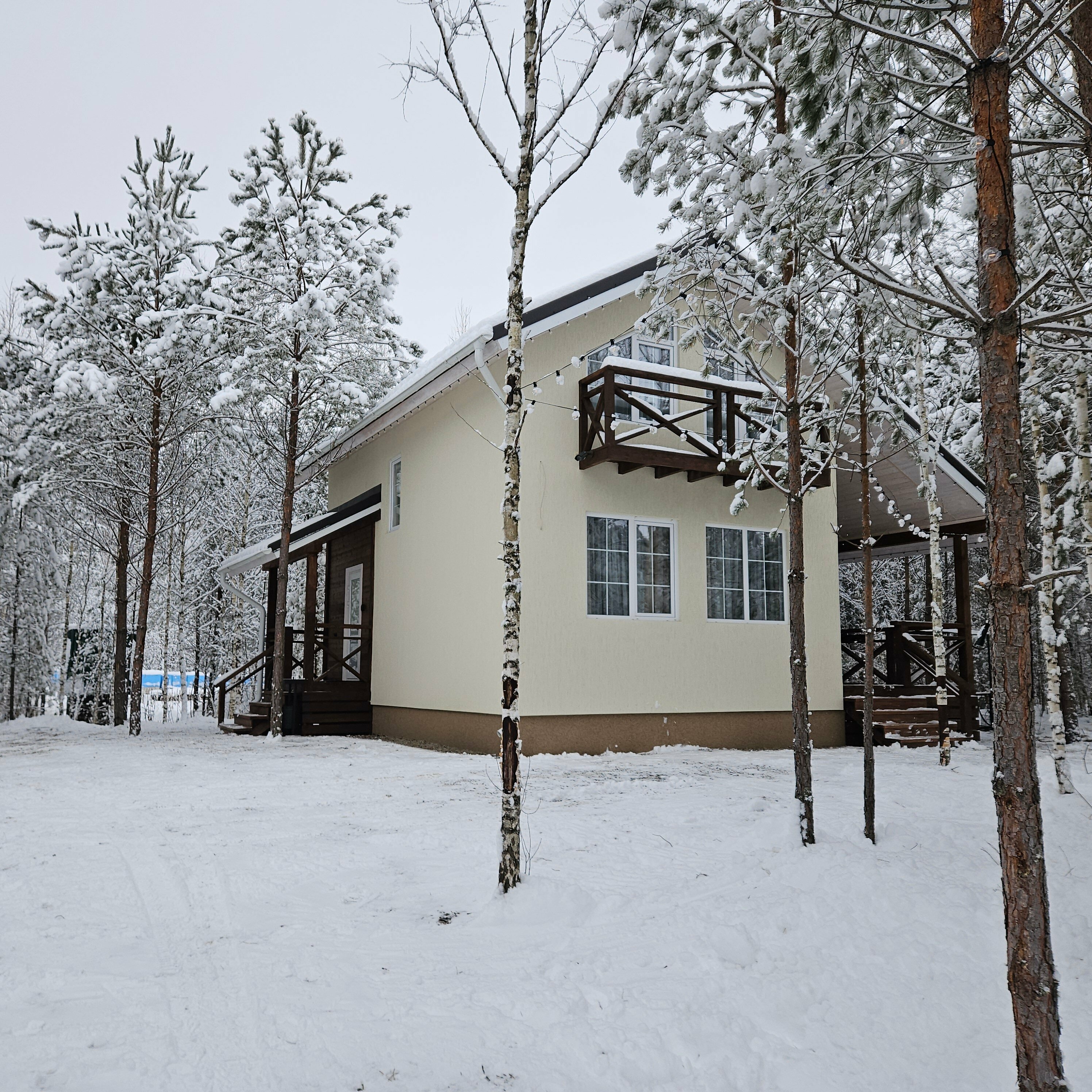 Дом с видом на лес