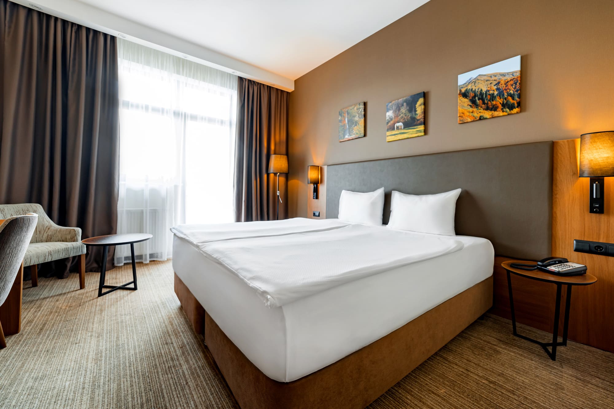 Супериор с 1 двуспальной кроватью