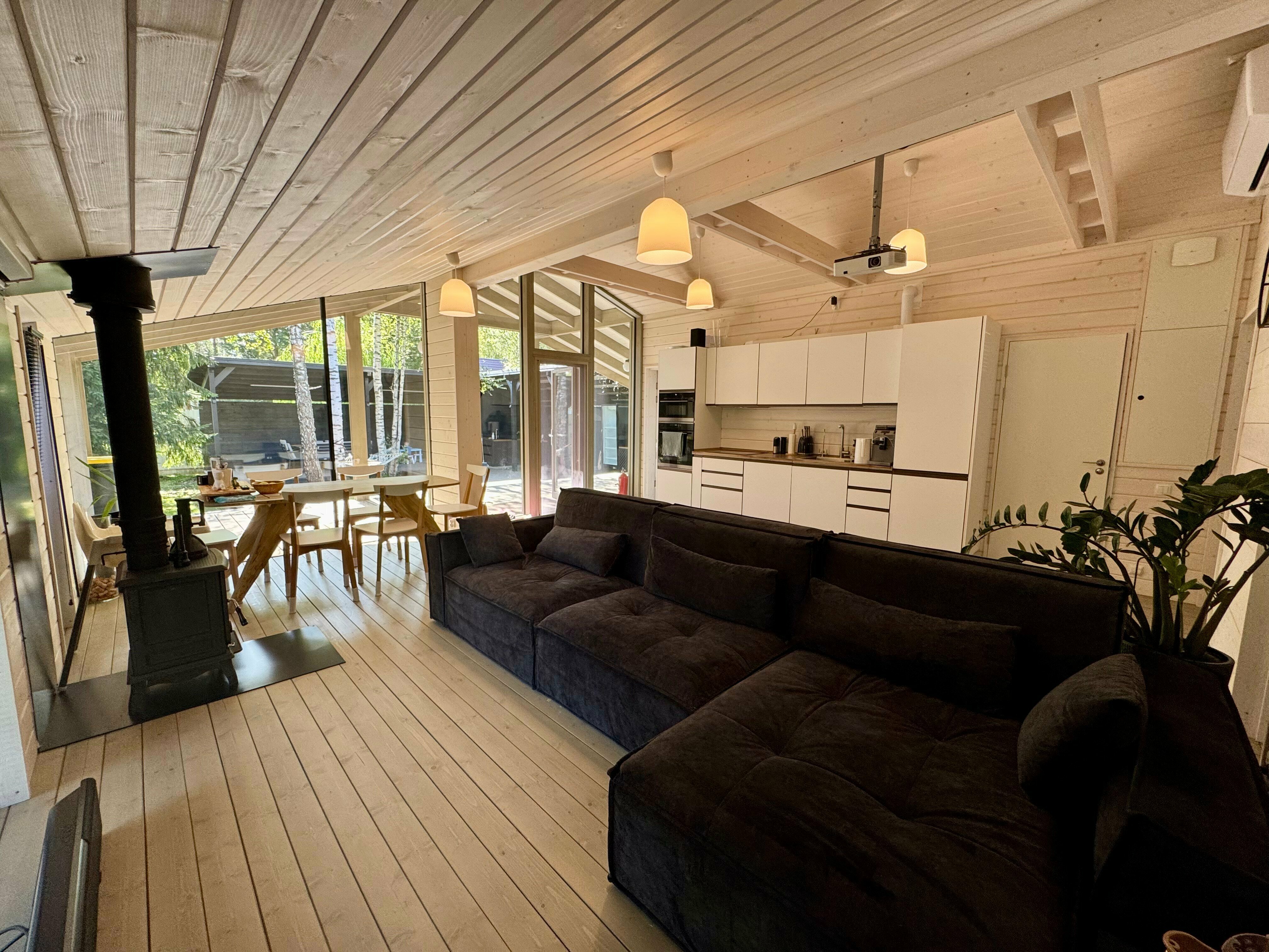 Дом с верандой (3 спальни)