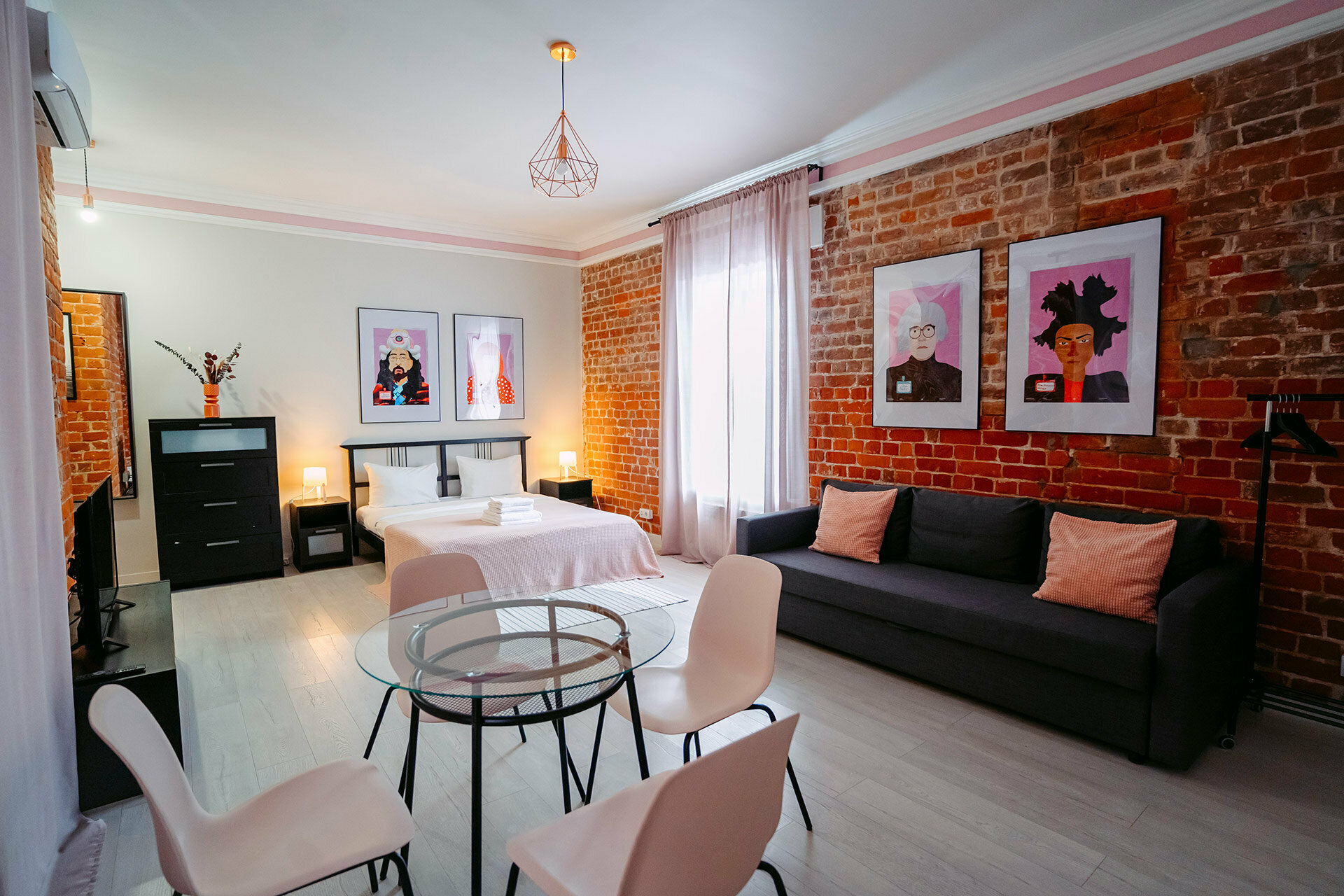 Апартаменты "Rose" с ванной