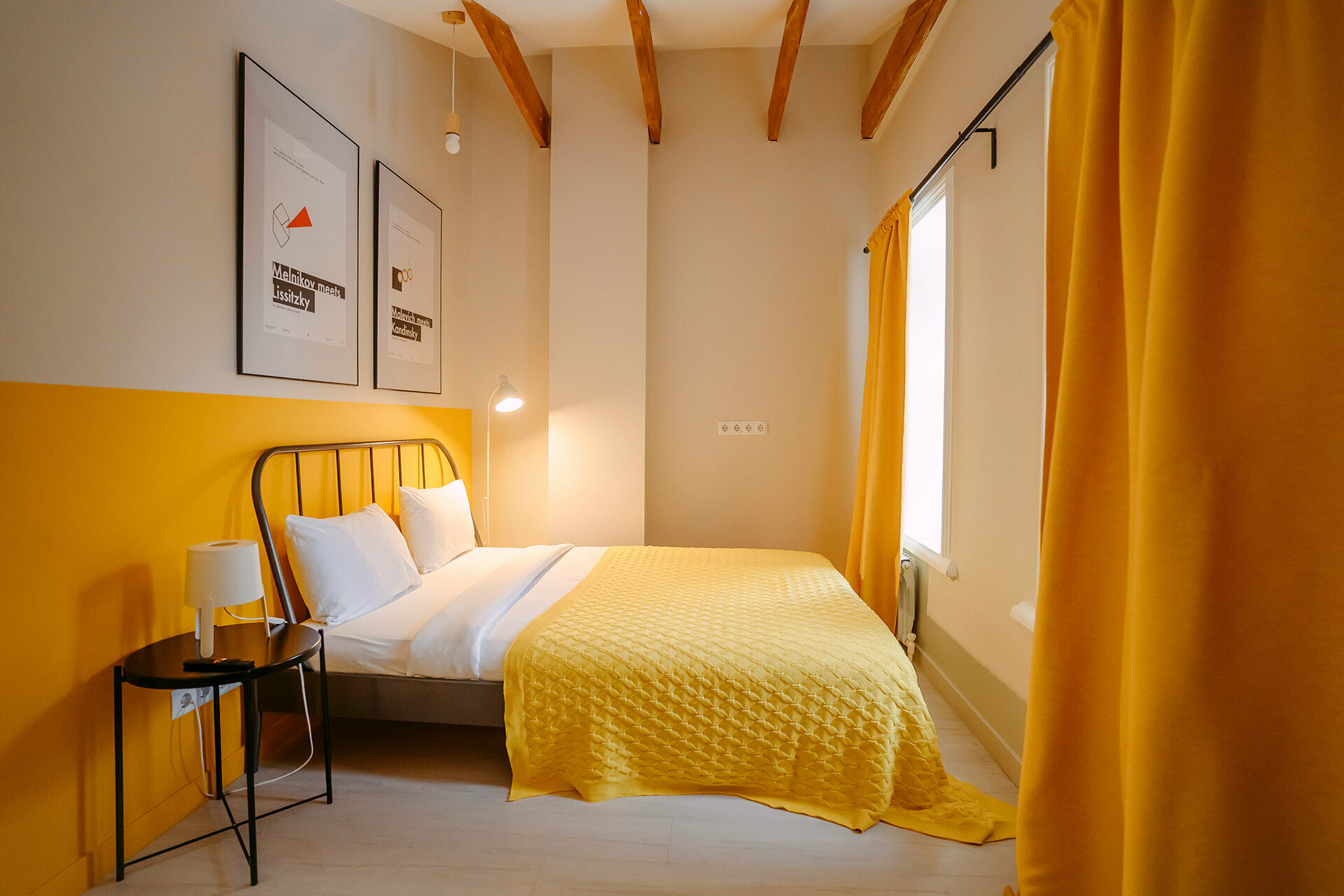 Двухкомнатные Апартаменты "Yellow"