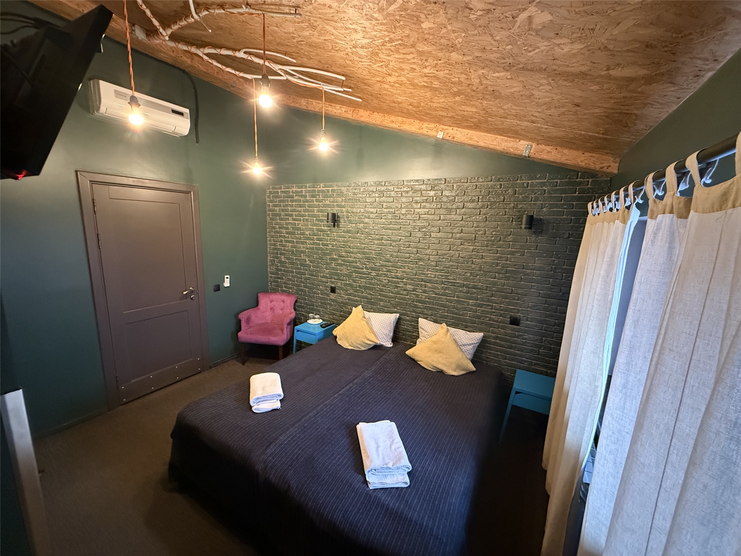 Двухместный номер Делюкс с 1 кроватью