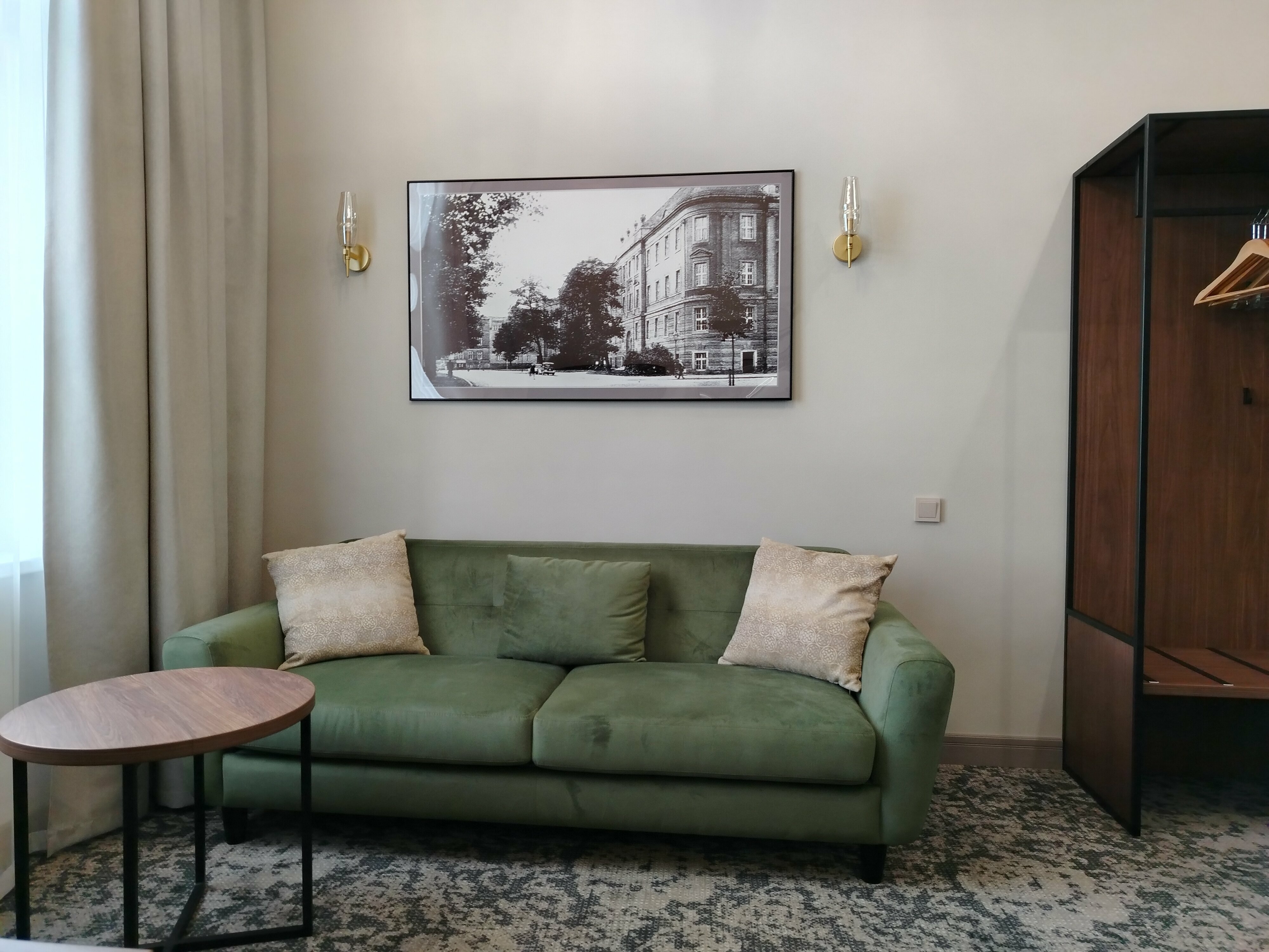 Улучшенный номер с кроватью размера «king-size» или 2 отдельными кроватями