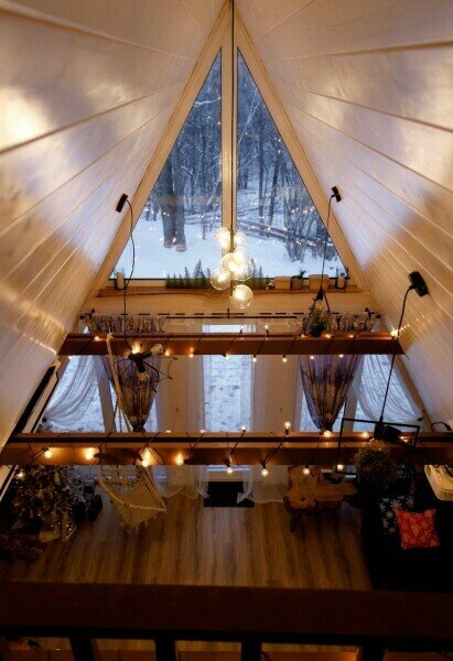 Коттедж с видом на лес