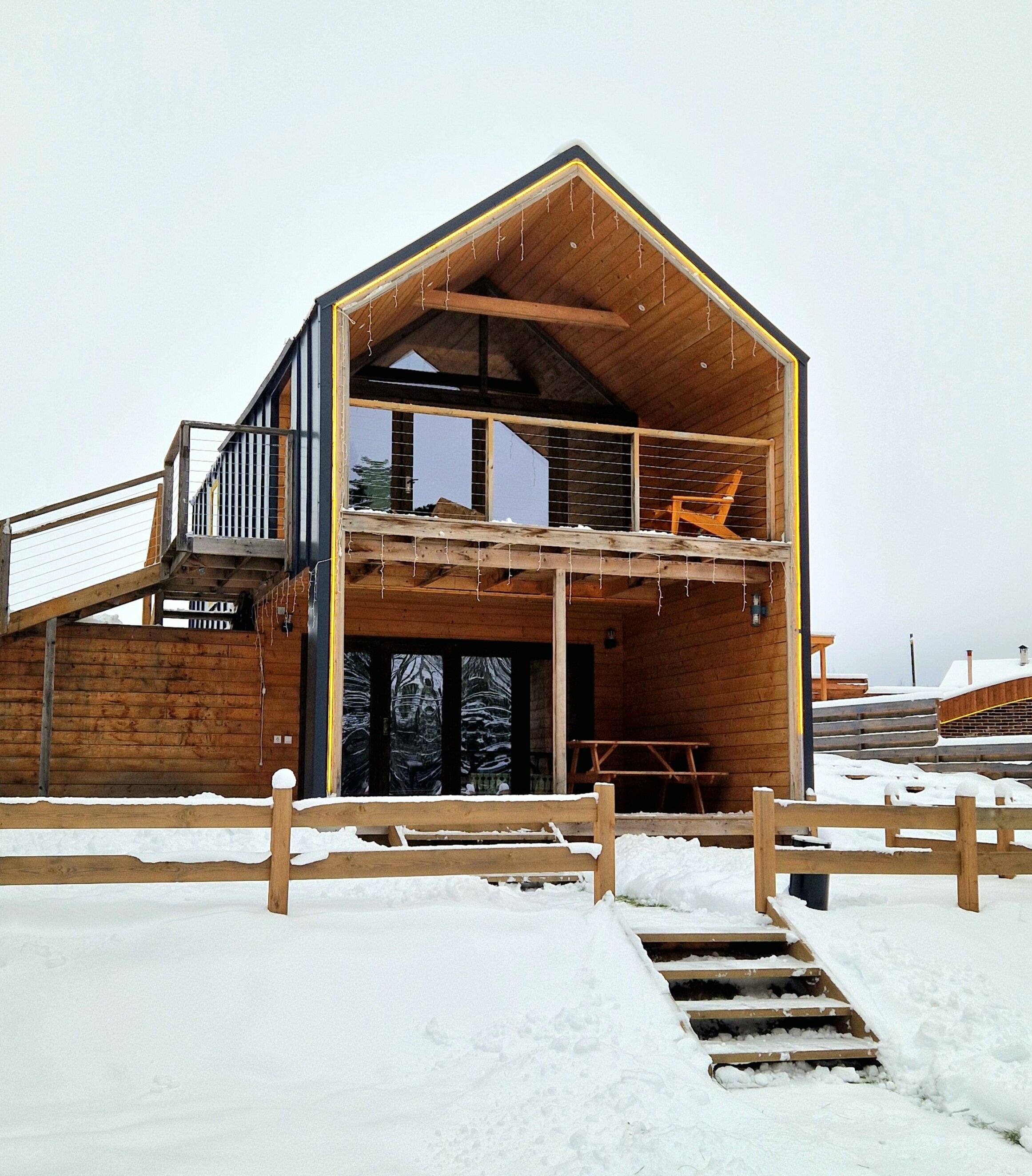 Барнхаус №3 с видом на лес и озеро