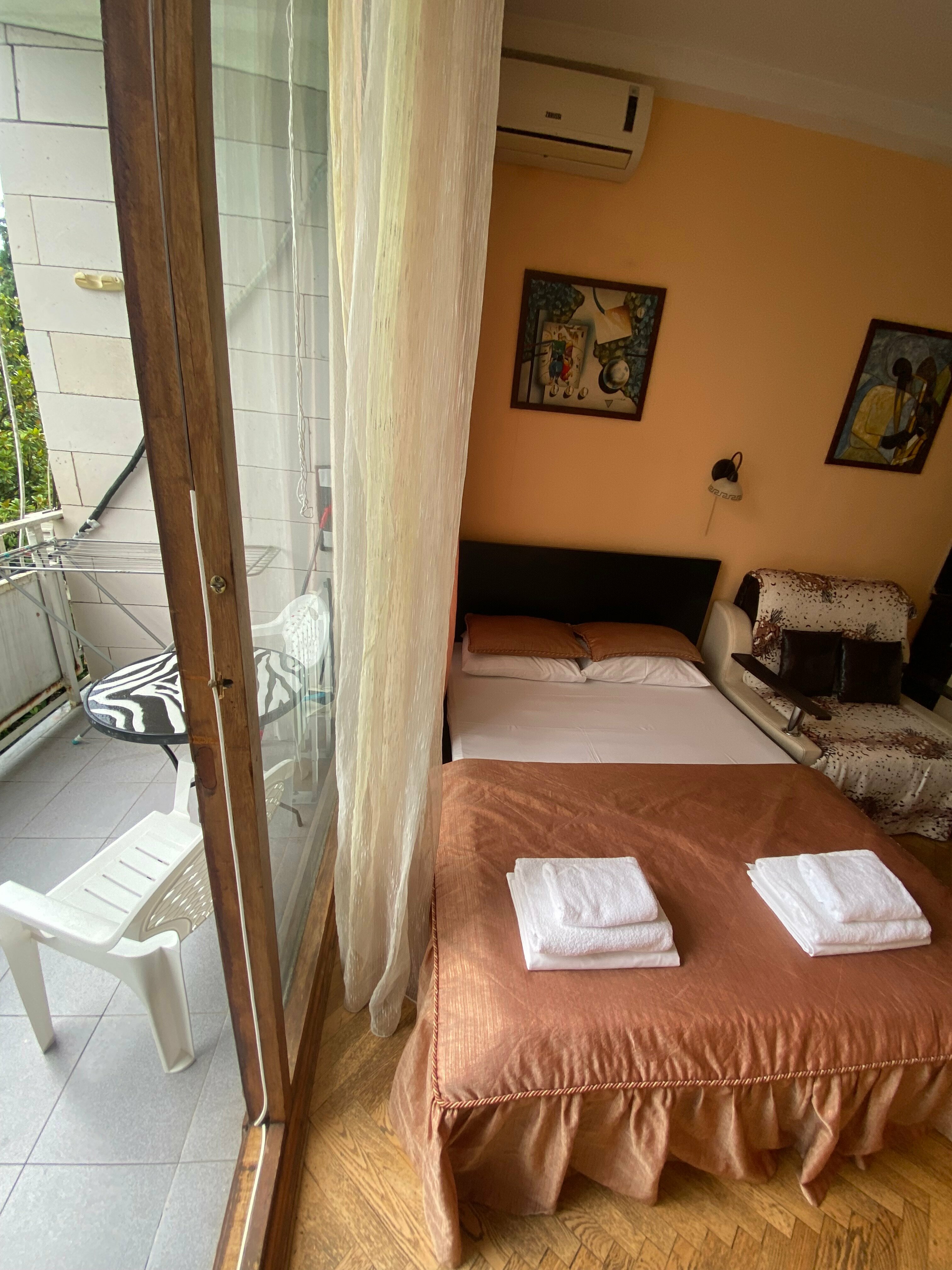 Апартаменты с 1 спальней