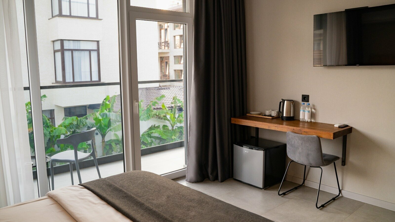 Двухместный номер Делюкс с 1 кроватью или 2 отдельными кроватями, вид на бассейн