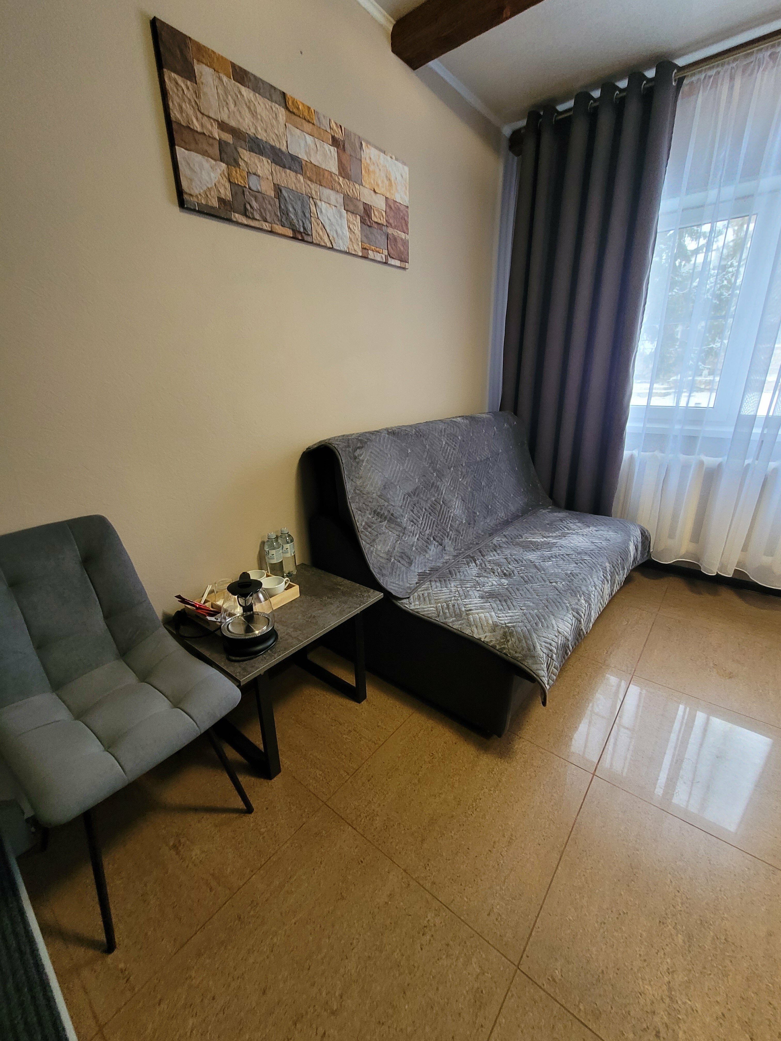 Двухместный номер Делюкс с 2 двуспальными кроватями