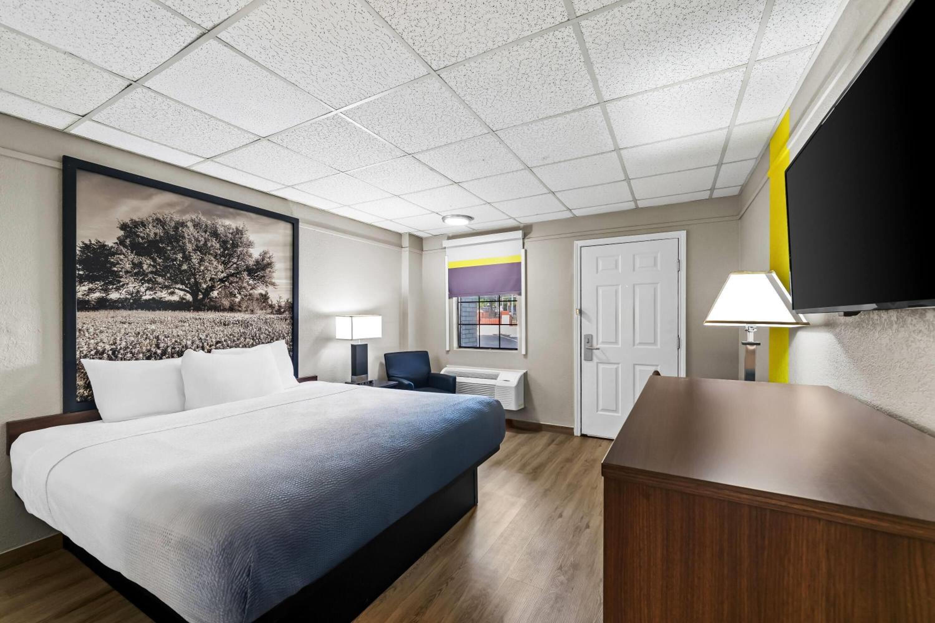 King Room with Roll-in Shower - Mobility Access/Non-Smoking