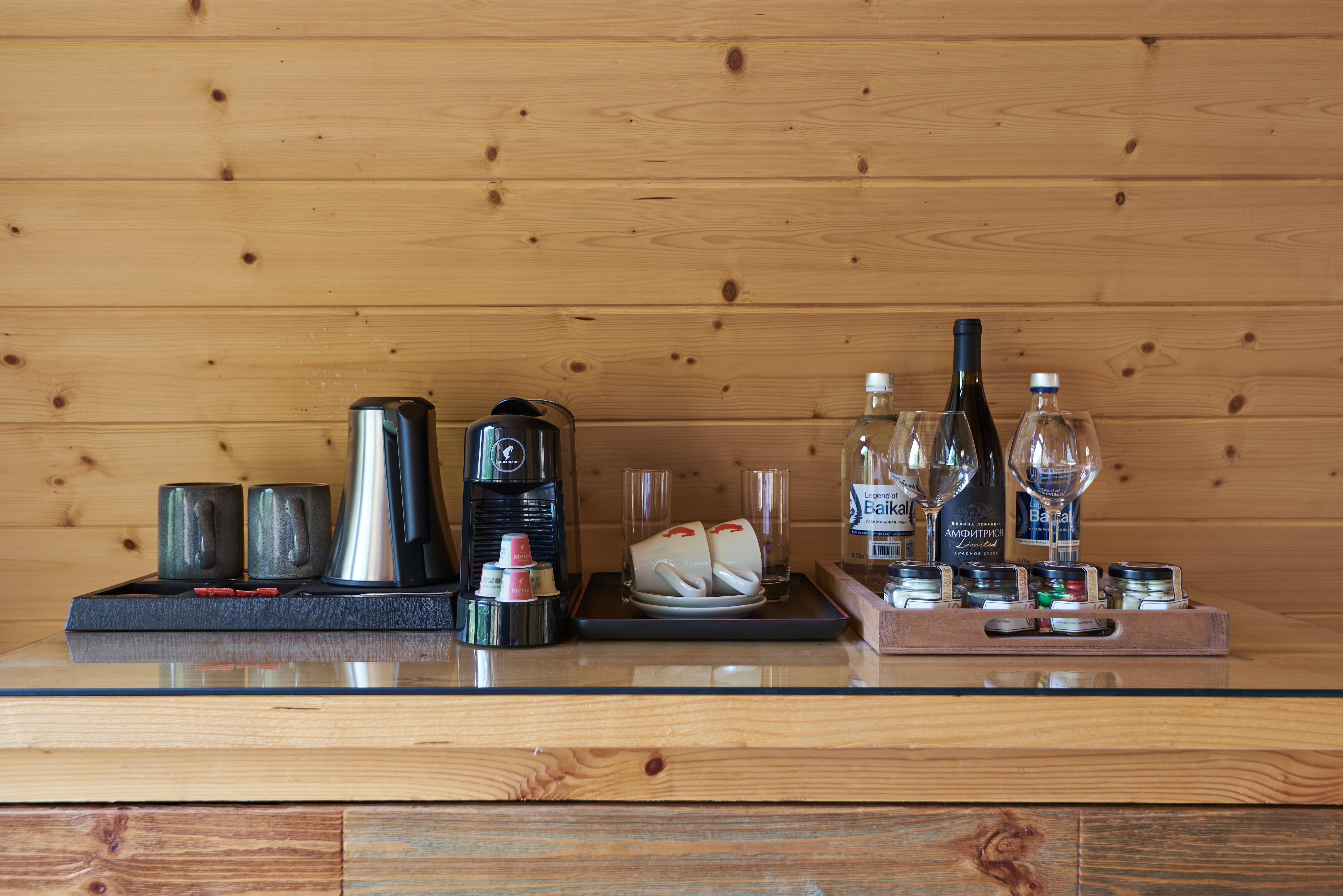 ЭКО-ЛОДЖ двухэтажный с балконом