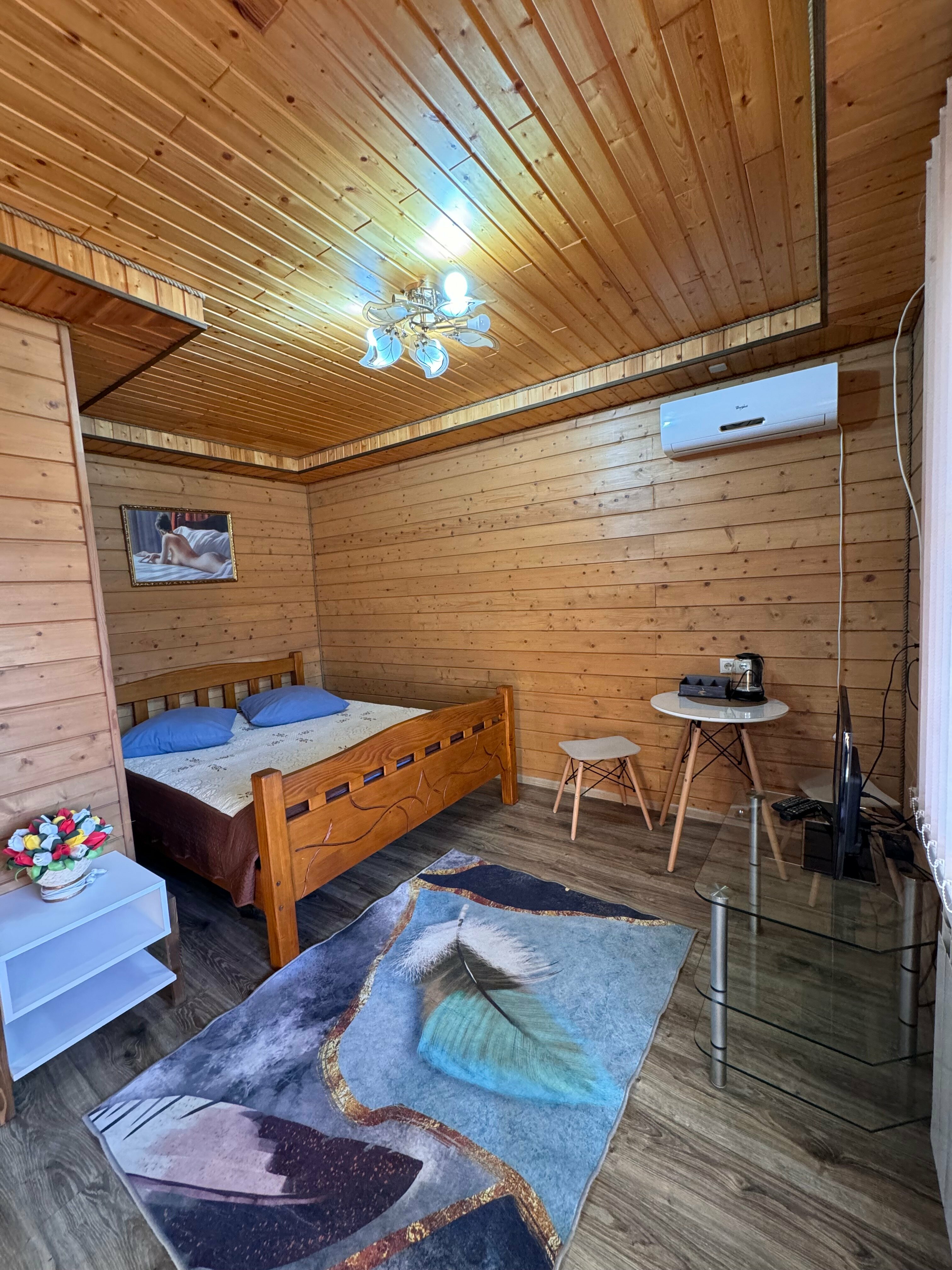 Двухместный номер с 1 кроватью и видом на горы