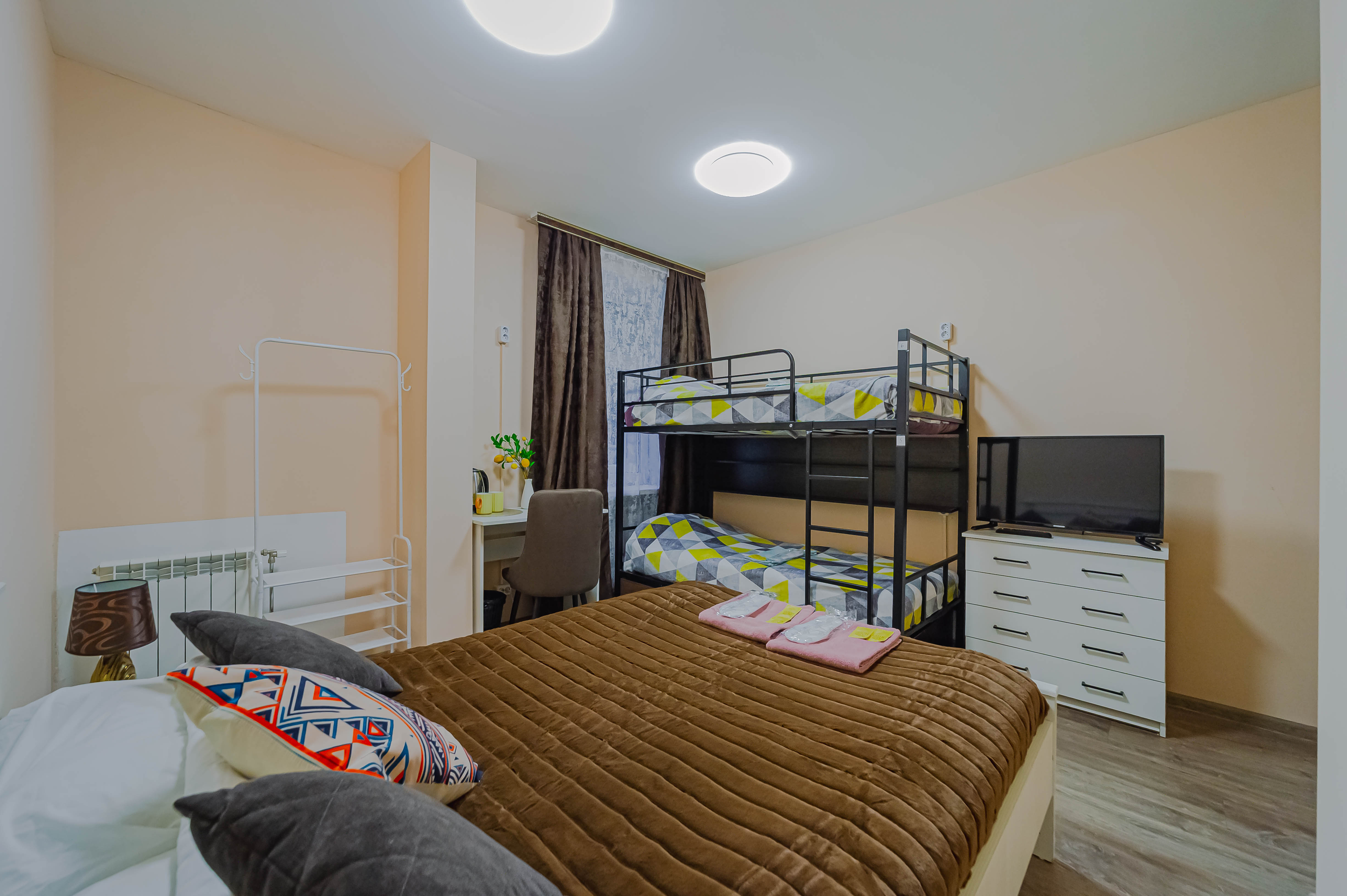 4-местная комната с общим санузлом