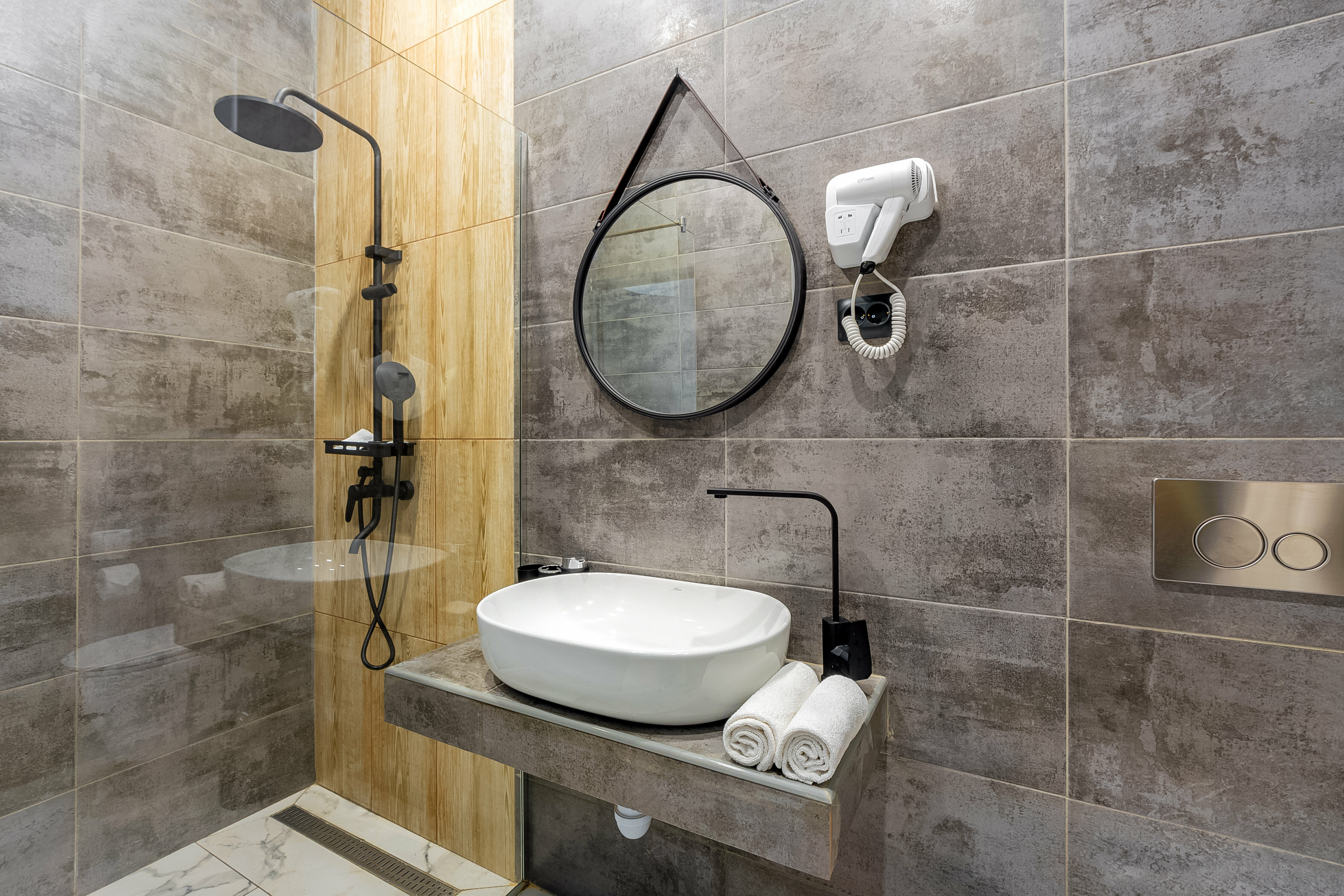 Двухместный номер с 1 кроватью и балконом