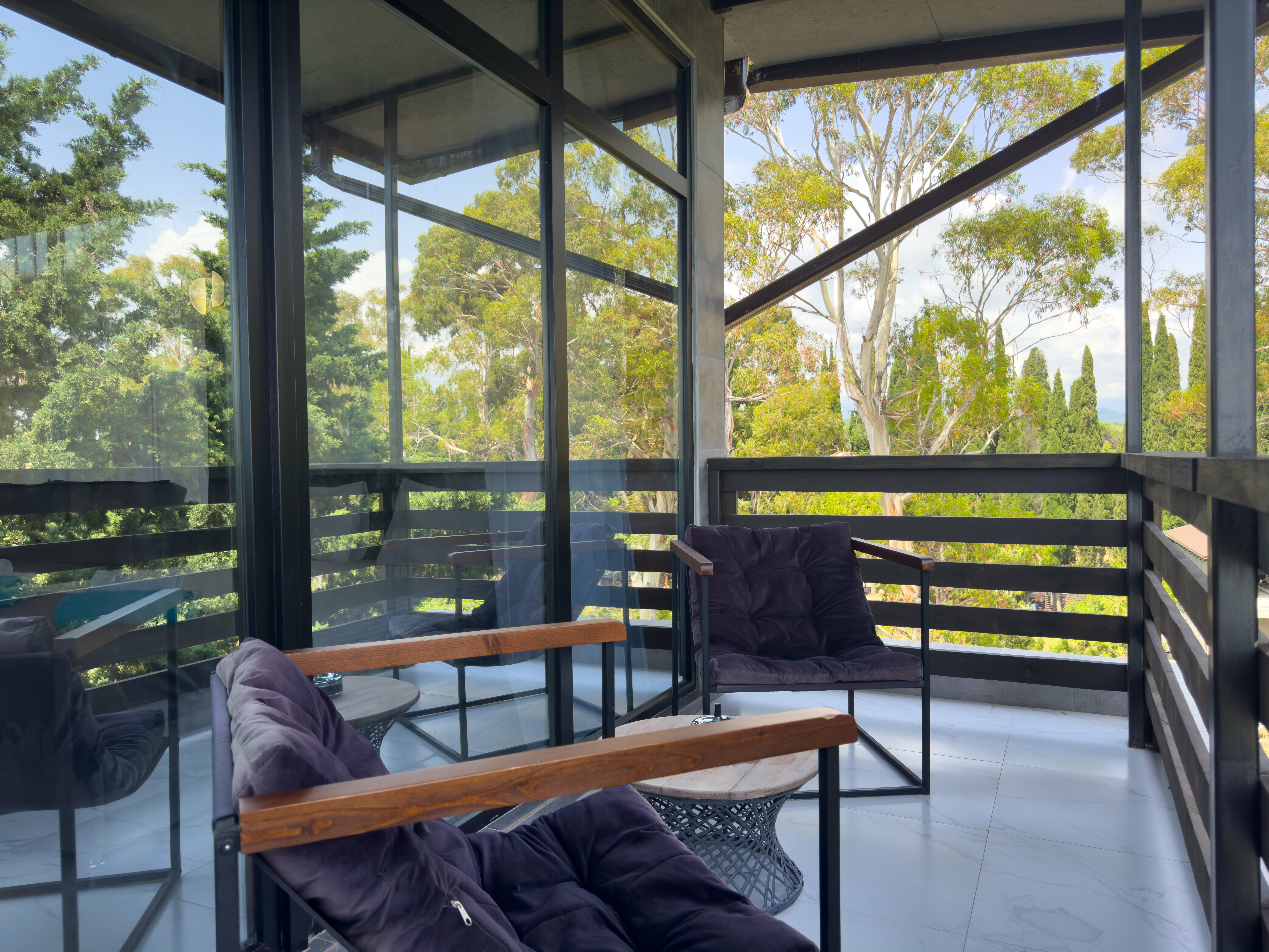 Двухместный номер с 1 кроватью и балконом