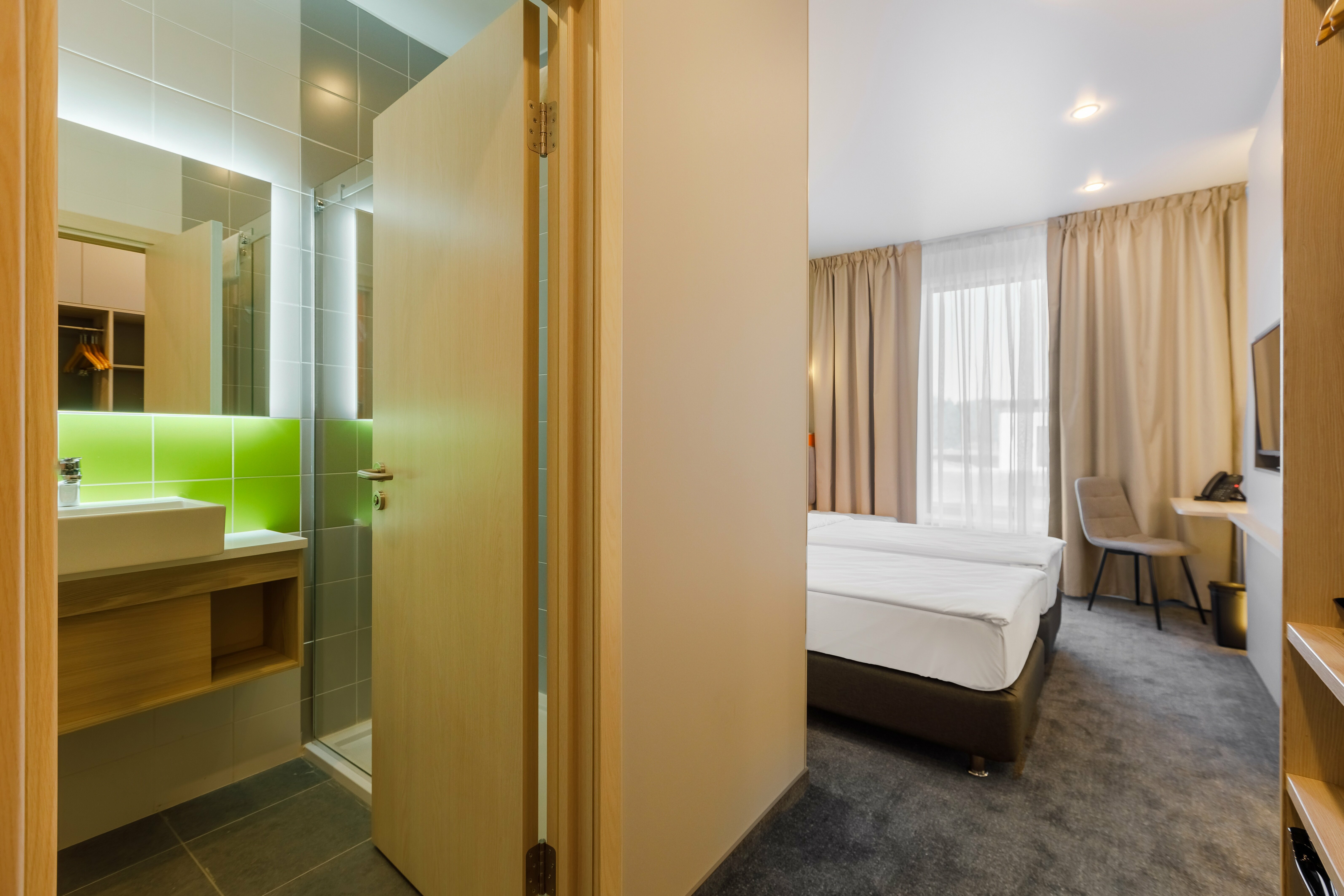 Двухместный номер с 2 отдельными кроватями