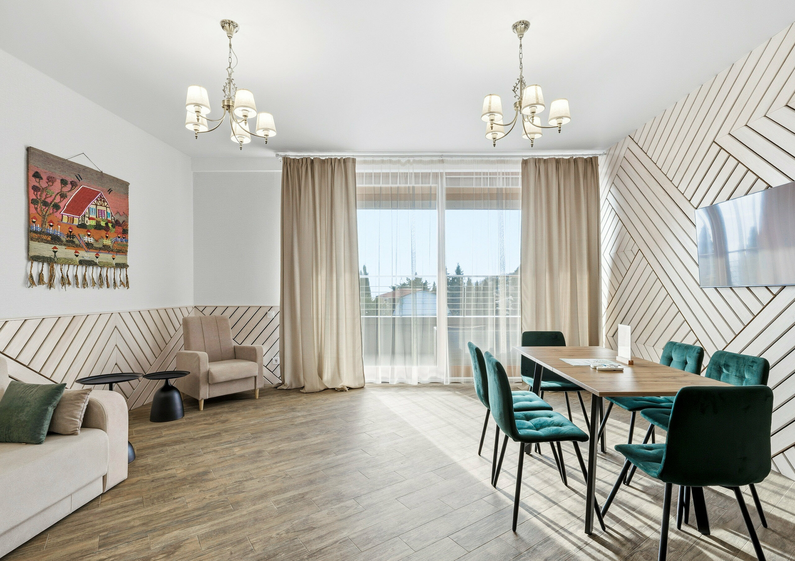 Апартаменты с видом на море