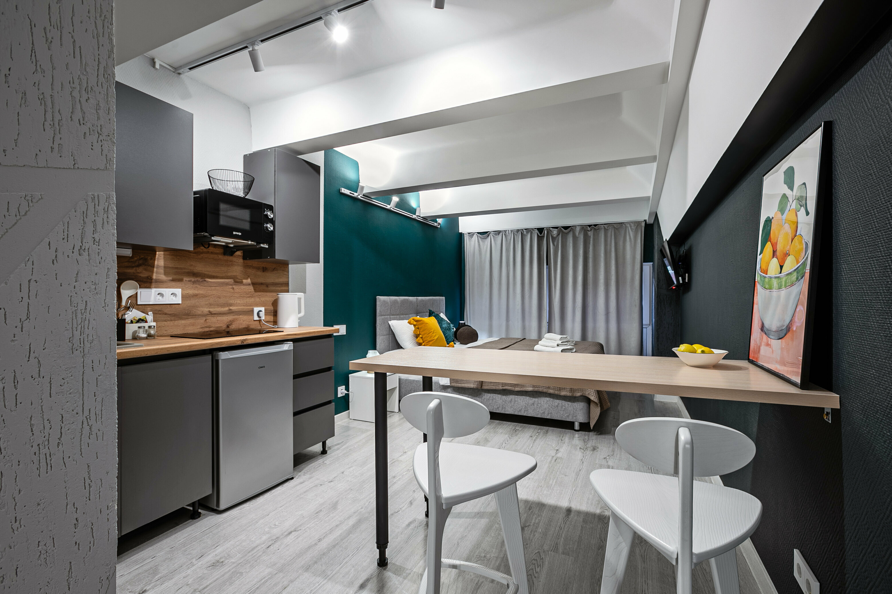 Двухместный номер-студия Делюкс с 1 кроватью