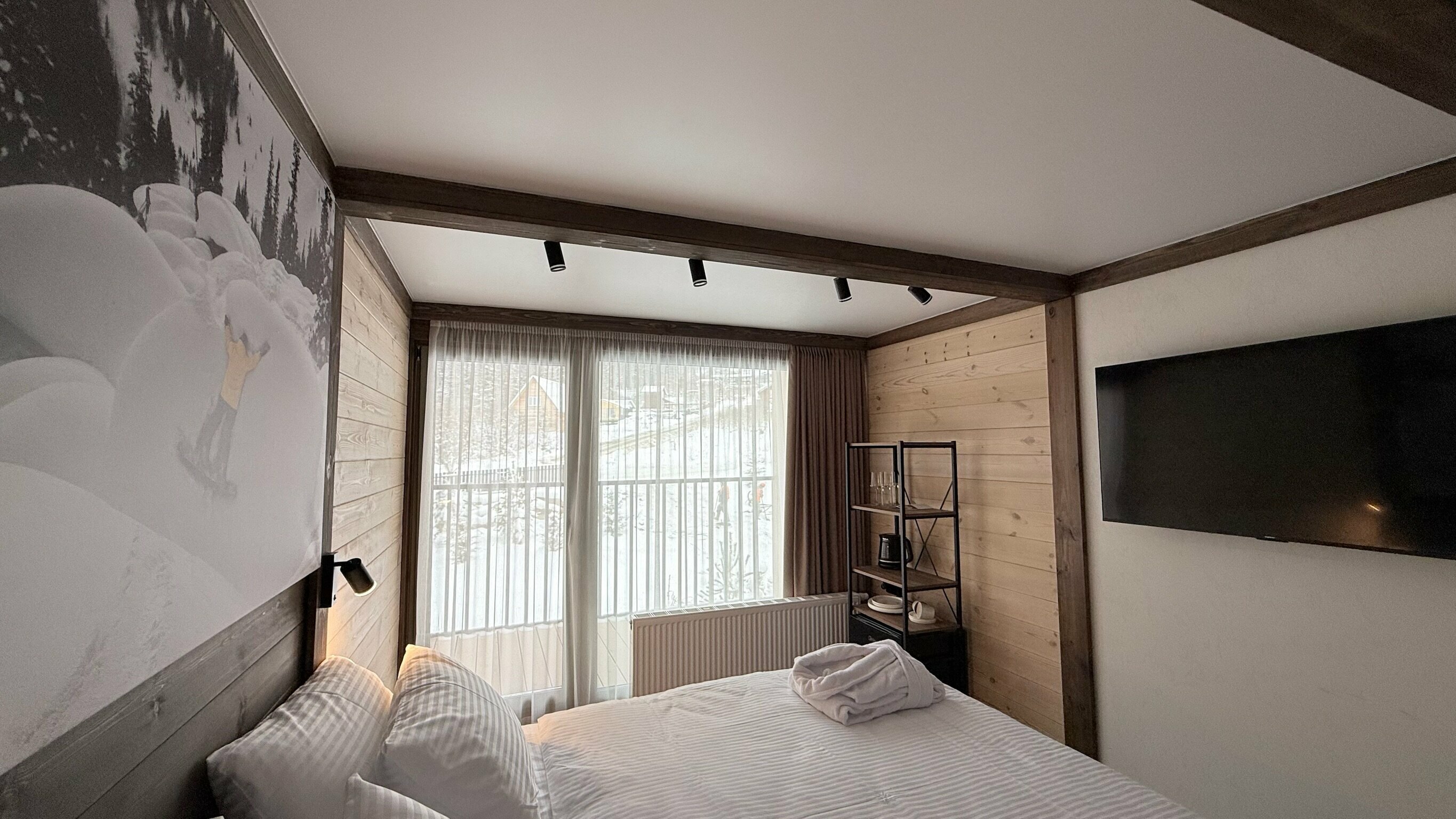 Двухместный номер с 1 кроватью и балконом