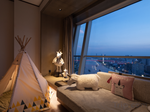 River View King Bed Family Room в JW Marriott Marquis Hotel Shanghai Pudong