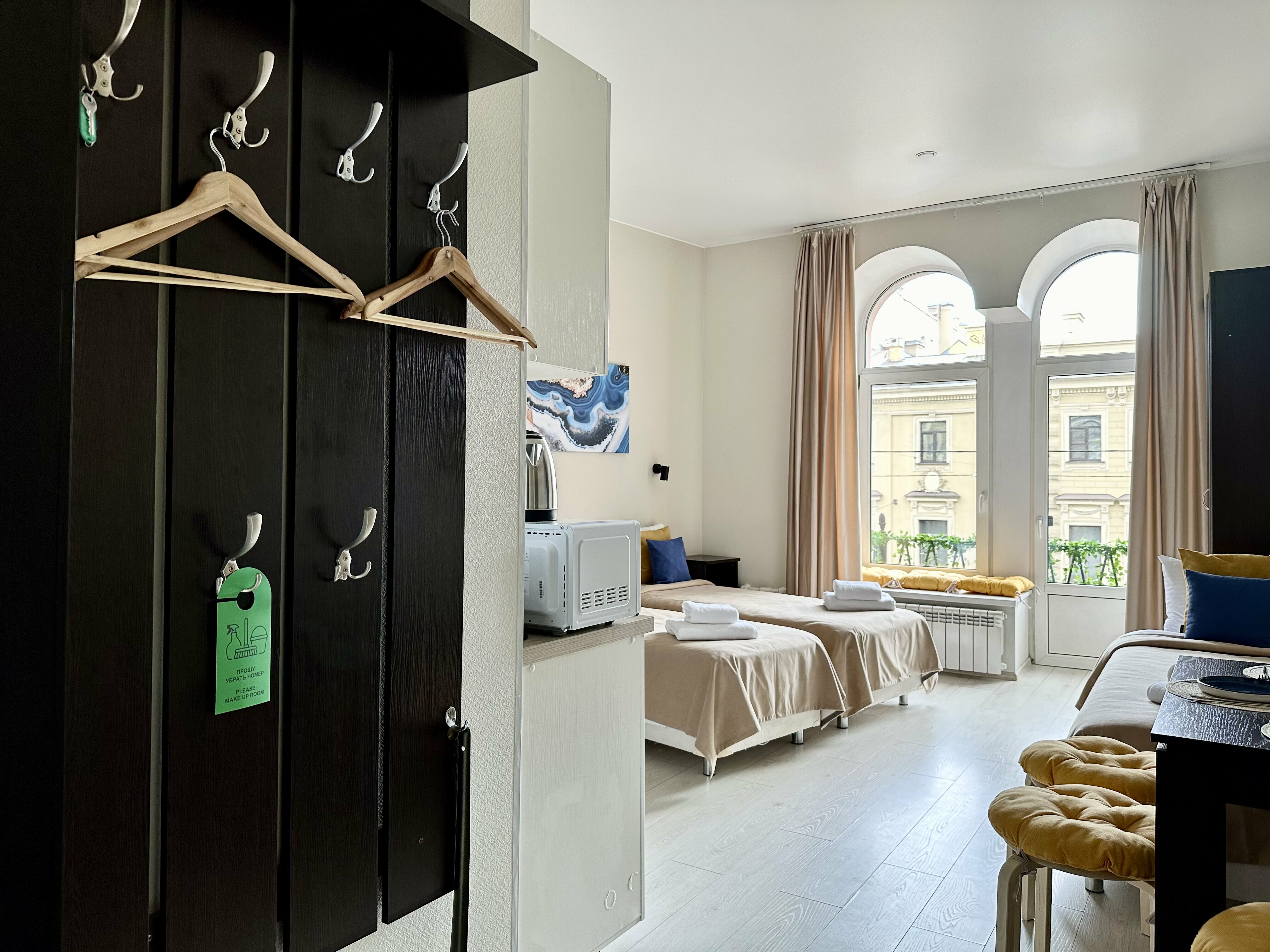 Студия для 4 гостей в самом сердце Санкт-Петербурга