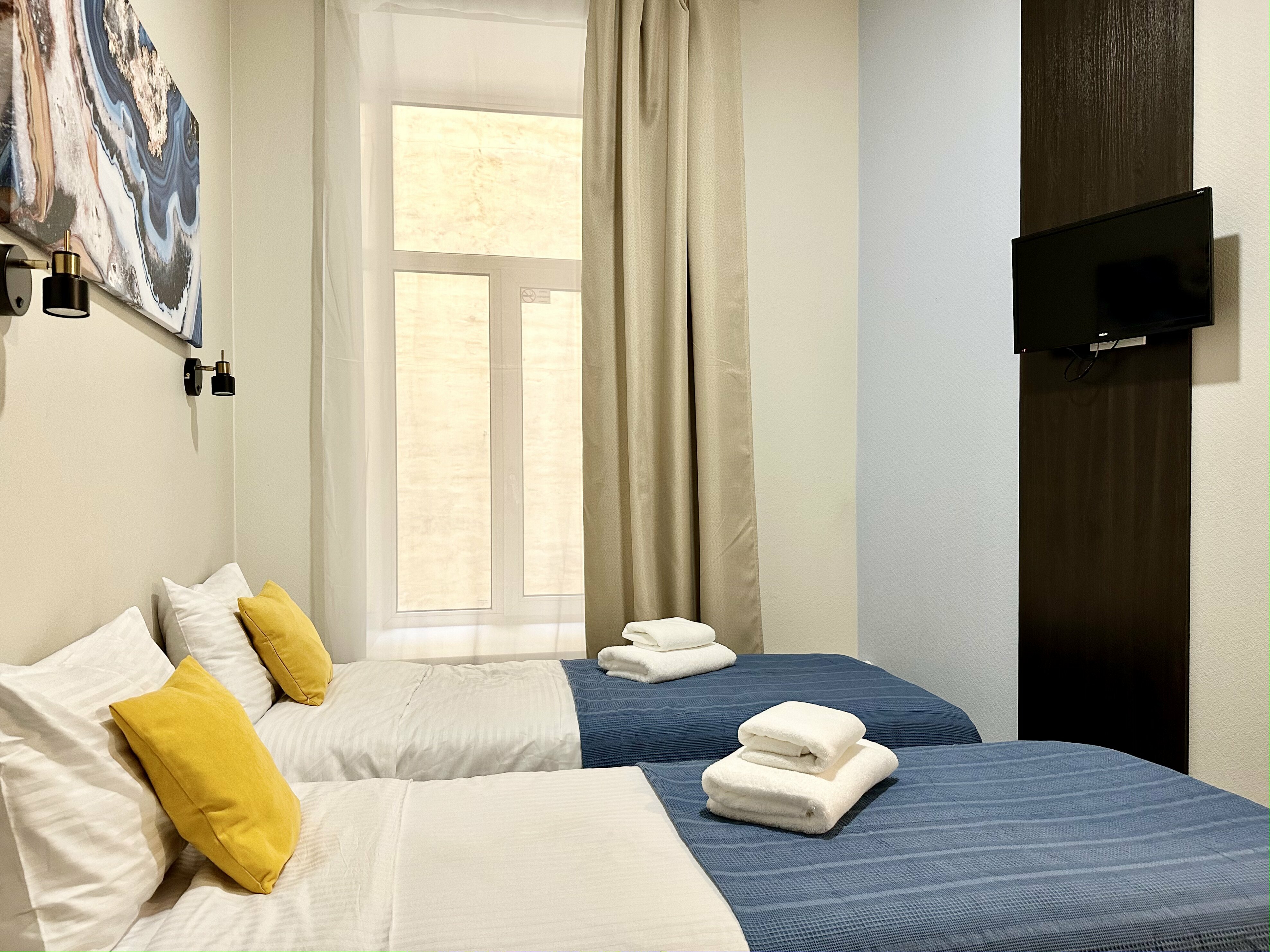 Студия для 2 гостей в центре города